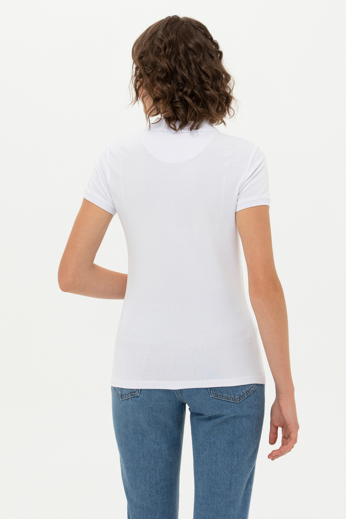 تیشرت زنانه یقه پولو U.S. Polo Assn. مدل 50262698-VR013 — 5