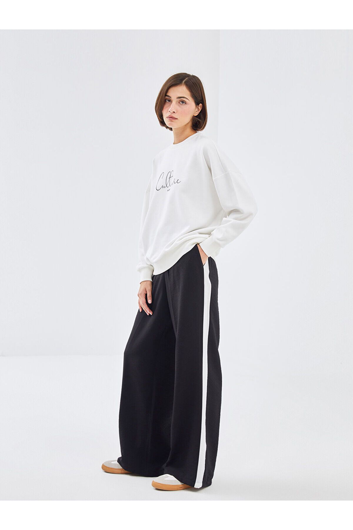 LC Waikiki Beli Lastikli Loose Fit Kadın Pantolon