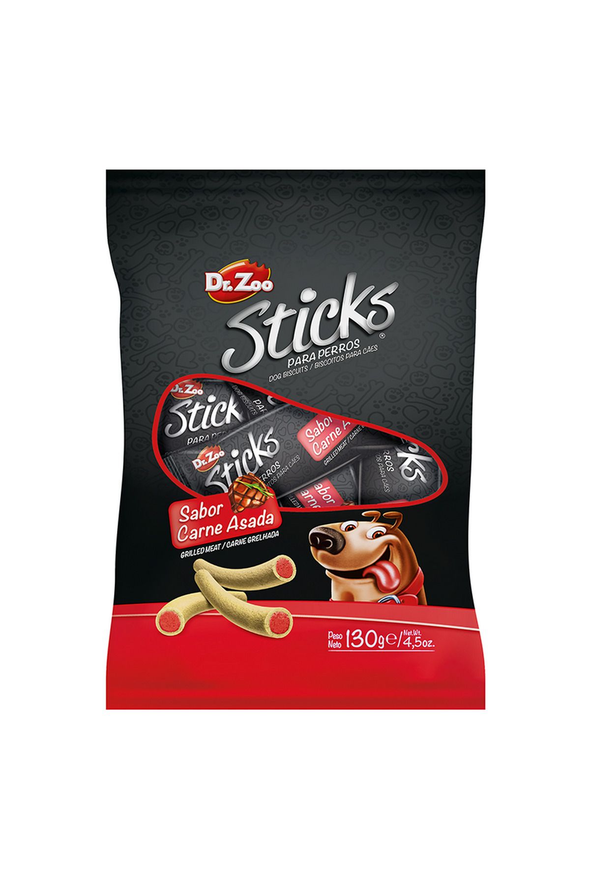 dr zoo DR.ZOO MINI STICKS IZGARA ETLI KÖPEK ÖDÜLÜ 130 GR YKTSN