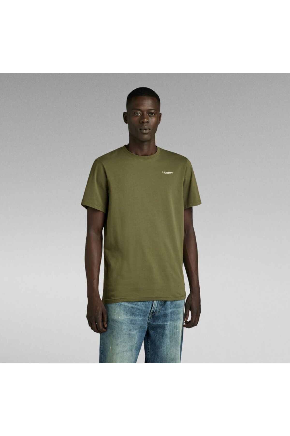 تی شرت سبز مردانه G STAR RAW توری اورجینال G-STAR RAW