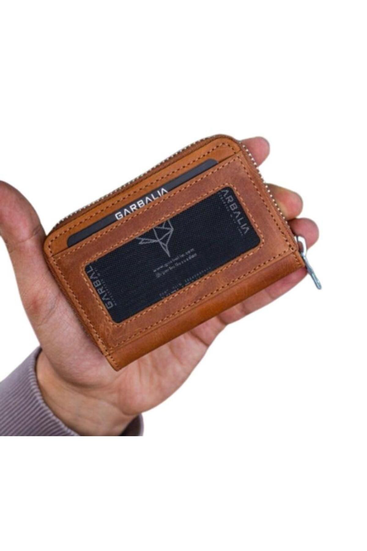 کیف پول مردانه ZIPPER CLOVIS HAKIKIDERI ACORDY TABA Garbalia