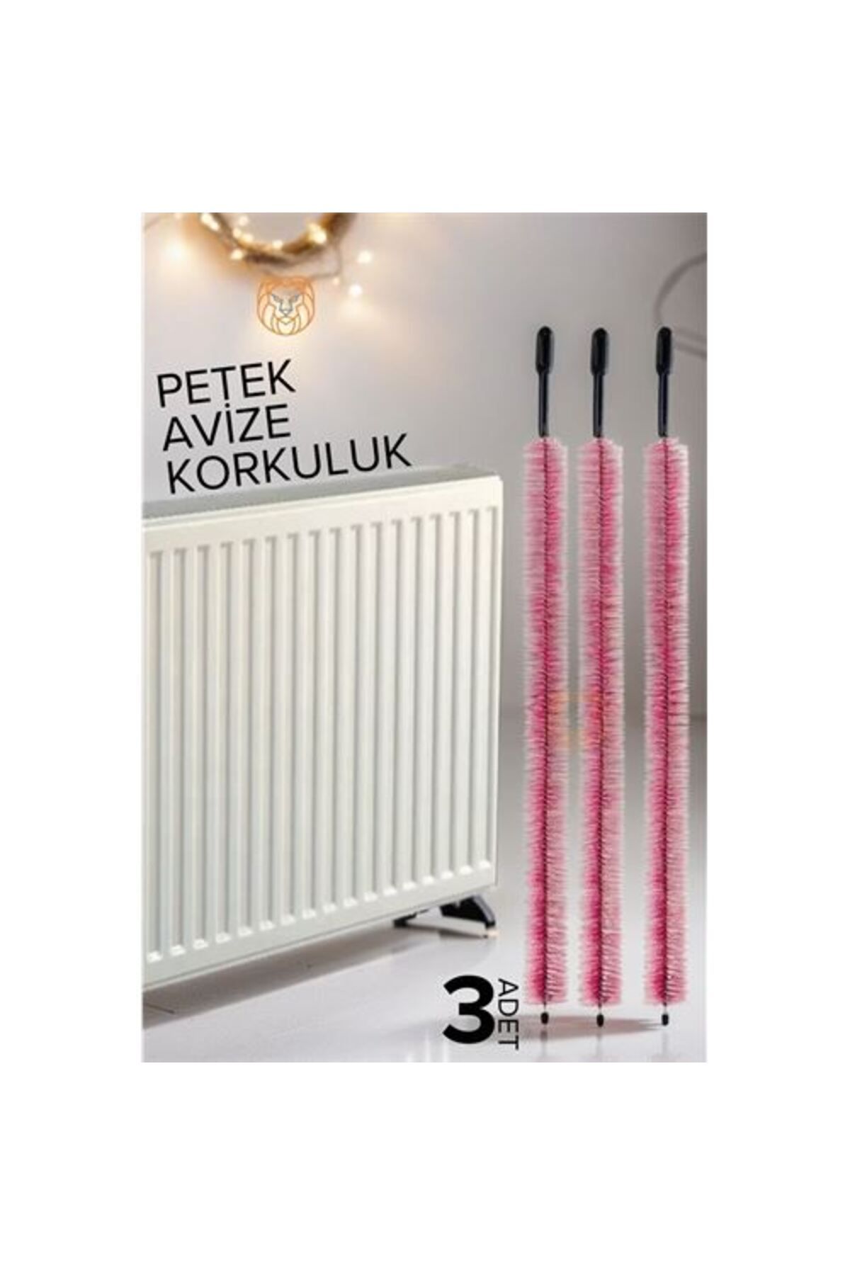 KfksStore Kalorifer Petek Temizleme Fırçası 3 ADET
