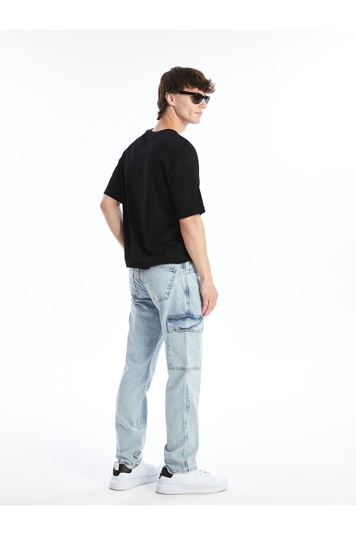 LC Waikiki 700 Straight Fit Erkek Kargo Jean Pantolon