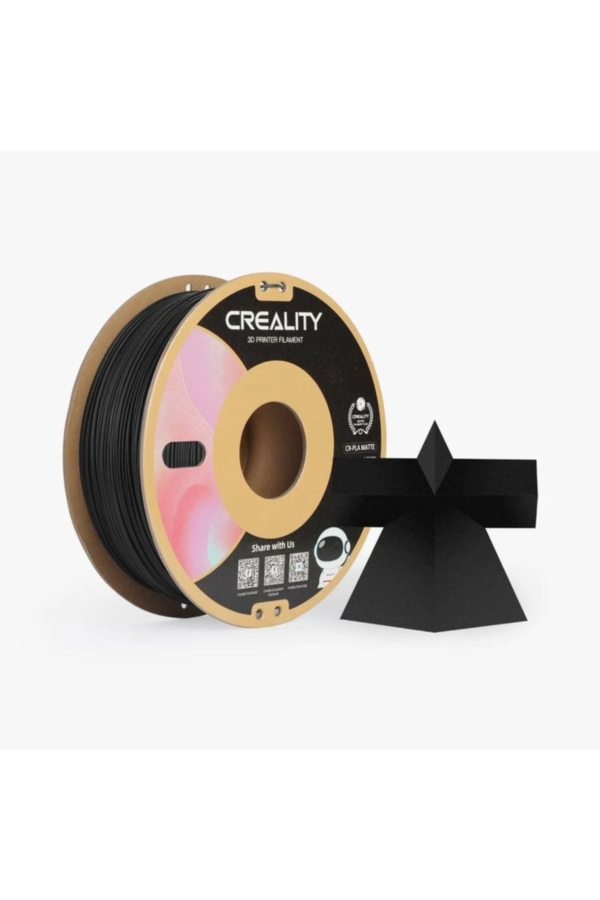 Creality Cr-pla Matte Filament Siyah 1.75mm 1kg