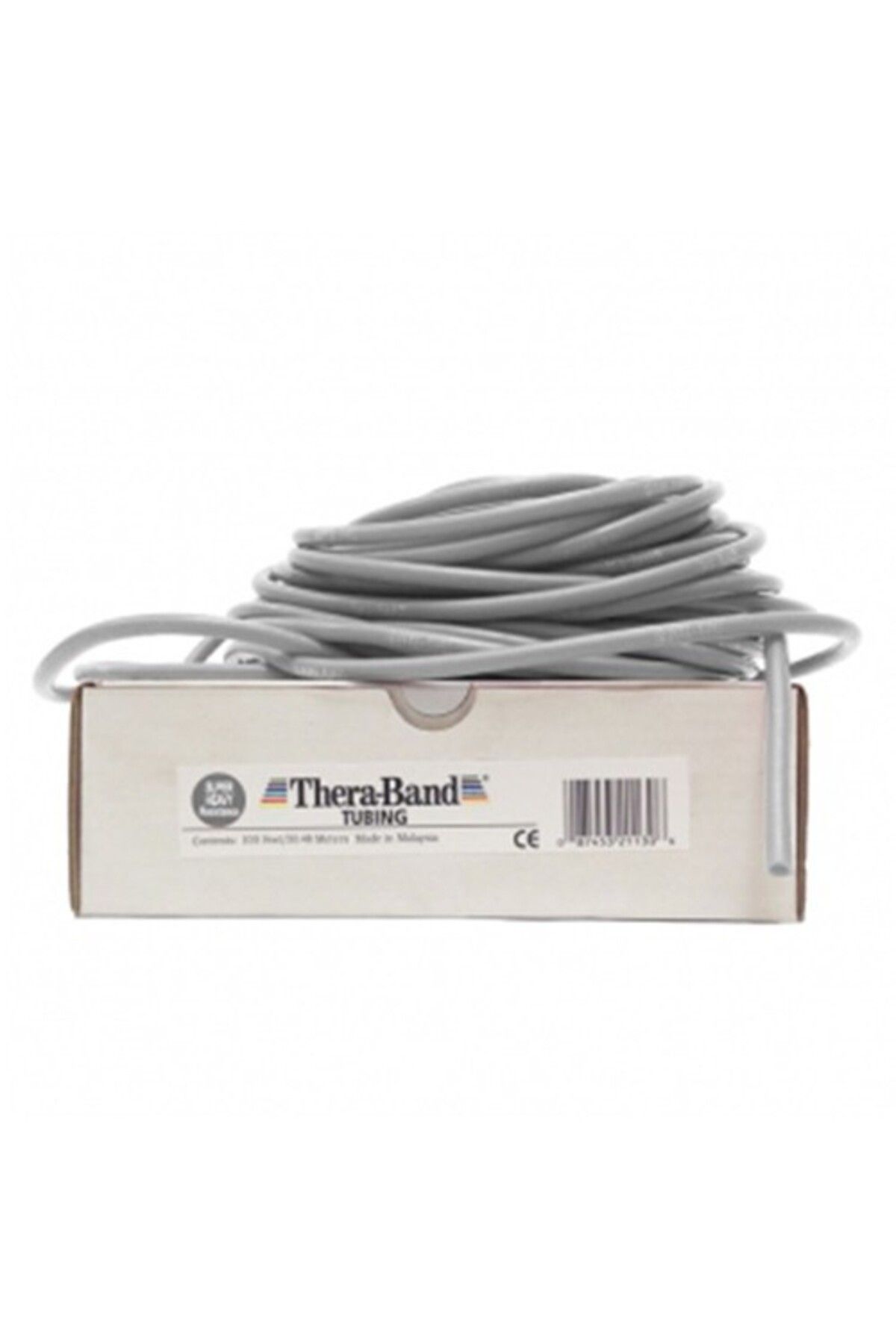کش مقاومتی خاکستری مردانه و زنانه ® لوله 7.5 متر فوق العاده سنگین ، نقره ای Theraband