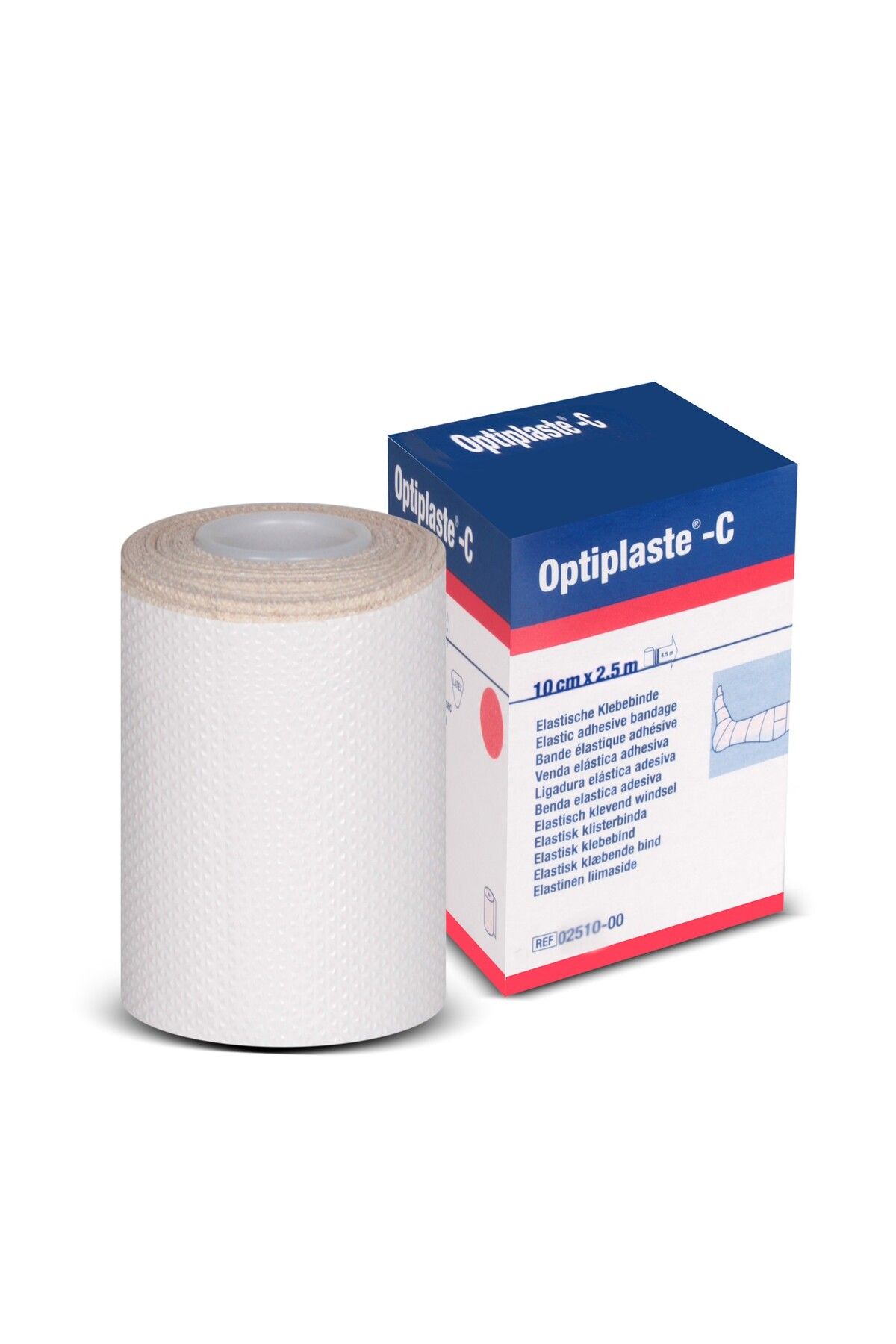 BSN Medical Optiplast C 10cm X 2,5m Bsn Sert Yapışkan Bandaj