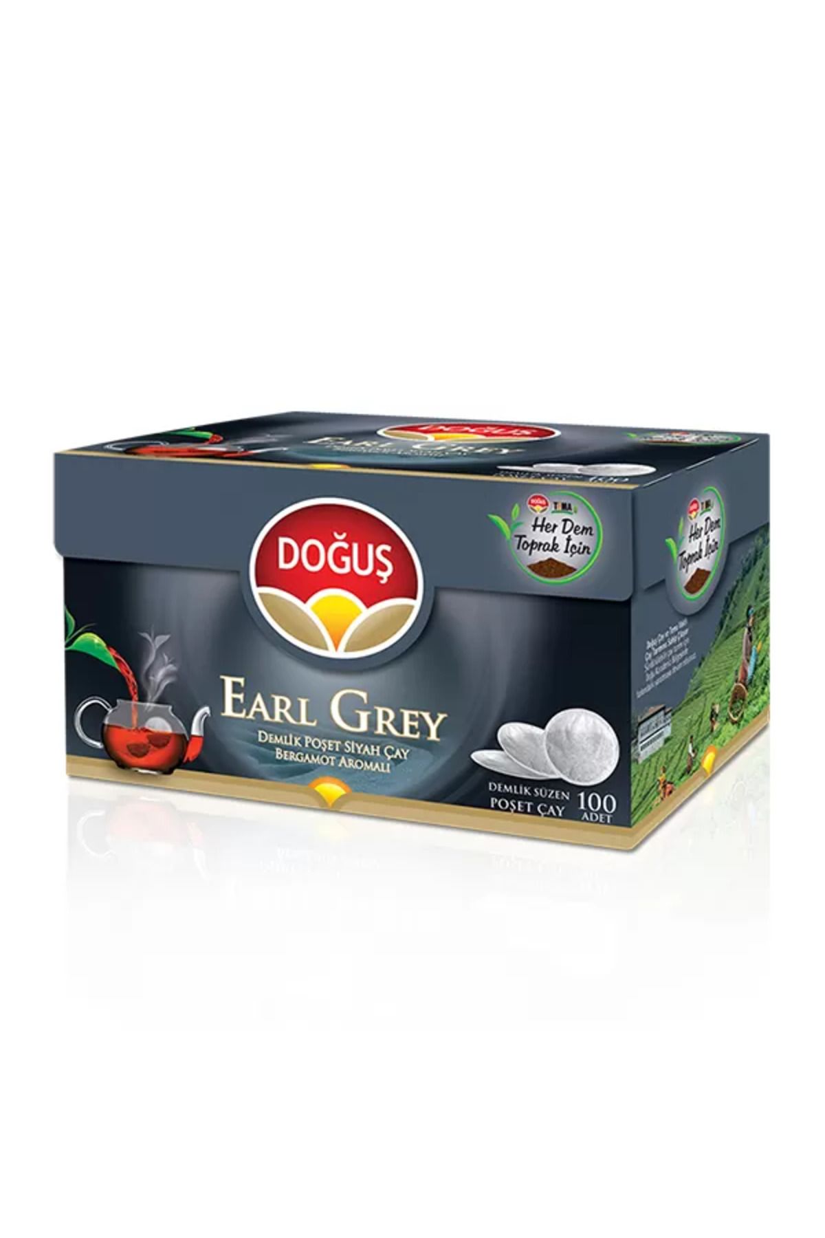 Doğuş Earl Grey 100'lü Demlik Poşet