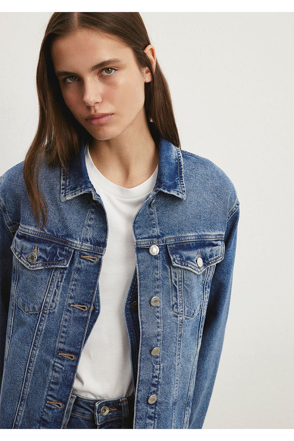 Mavi-Karla Gold Icon Jeansjacke Boyfriend 110154-30868 5