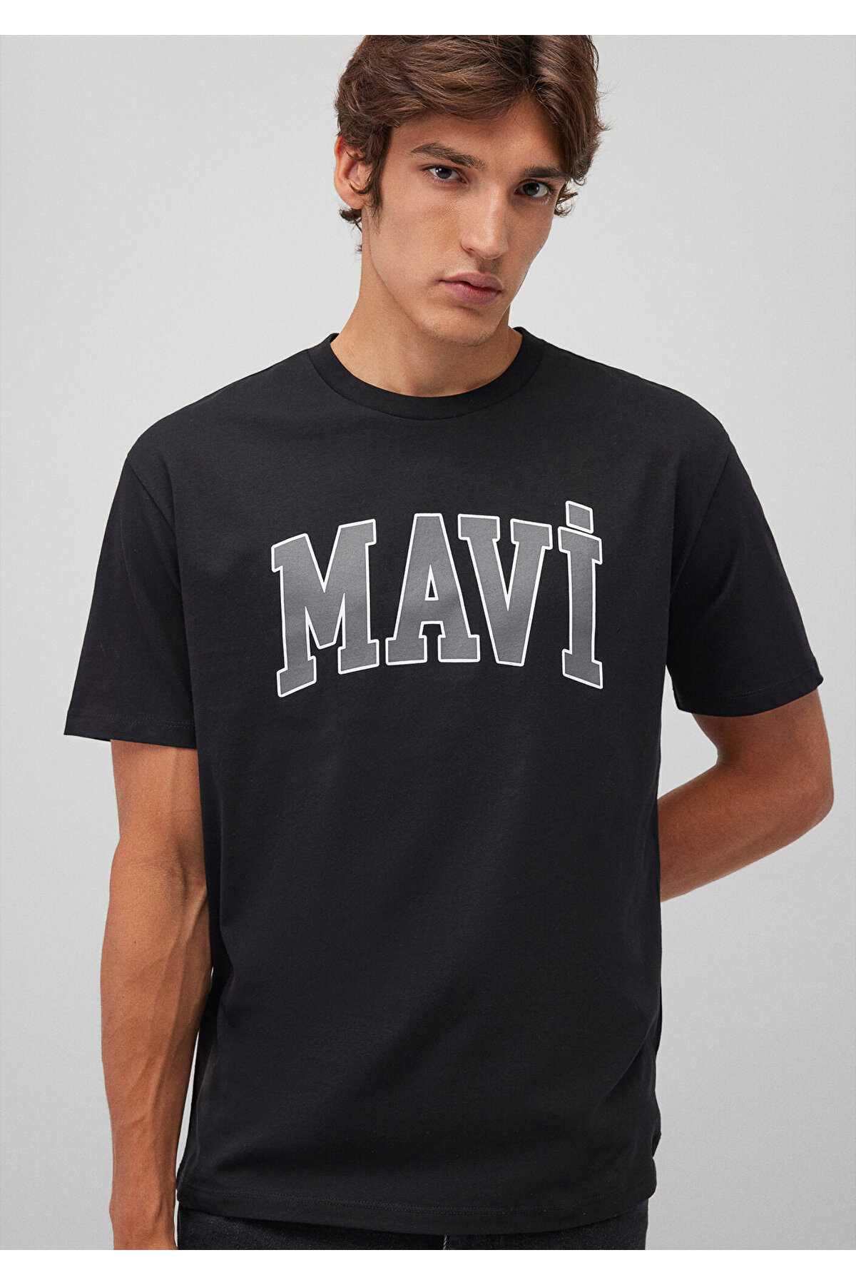 CREW NECK T-SHIRT IN THYME - L