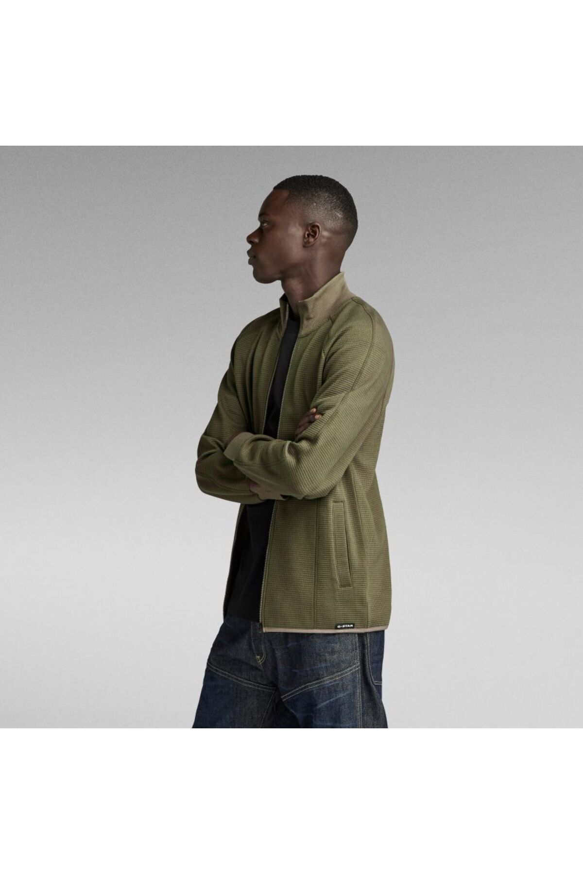 سویشرت سبز مردانه G STAR RAW عرق اورجینال G-STAR RAW