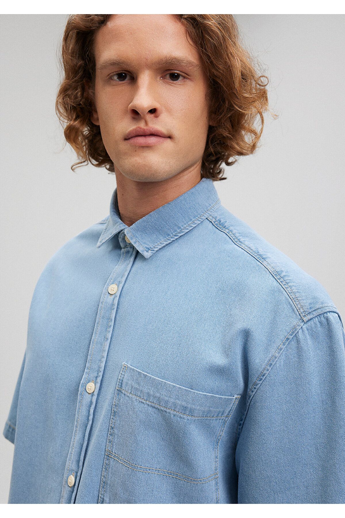 Mavi-Indigo Oversize Shirt - Wide Cut0210878-18790 5