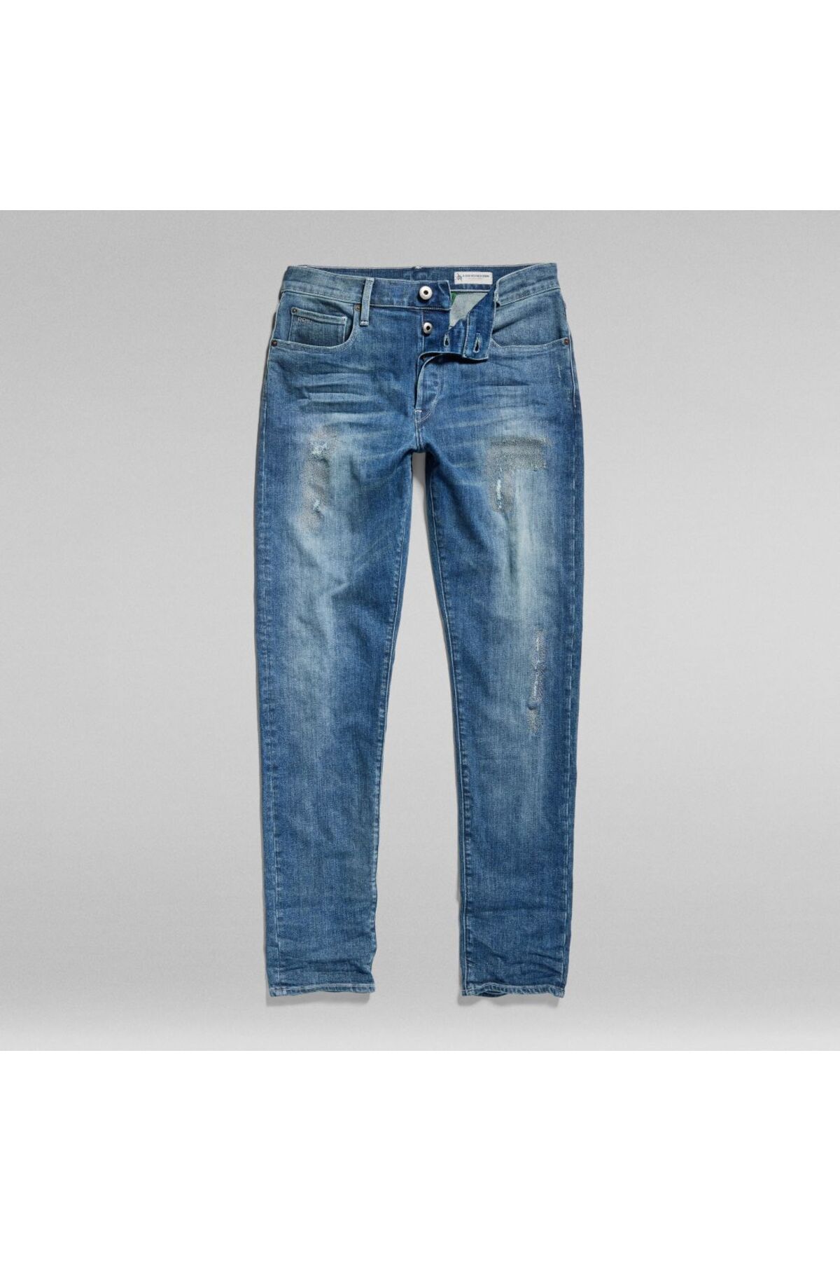 شلوار جین آبی مردانه G STAR RAW 3301 باریک G-STAR RAW