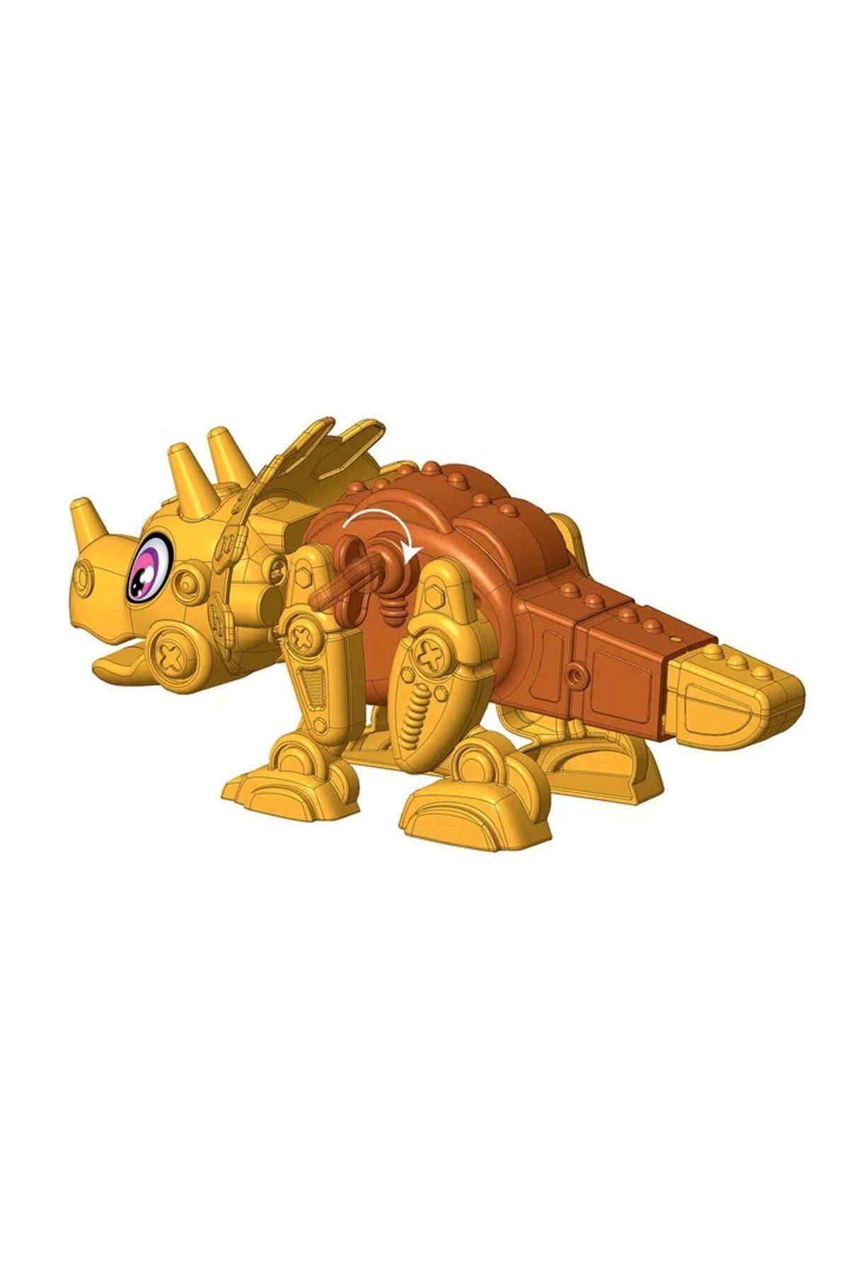 Clementoni Puzzle-75074 Robotics Laboratory - Dinobot Triceratops +5 years 4