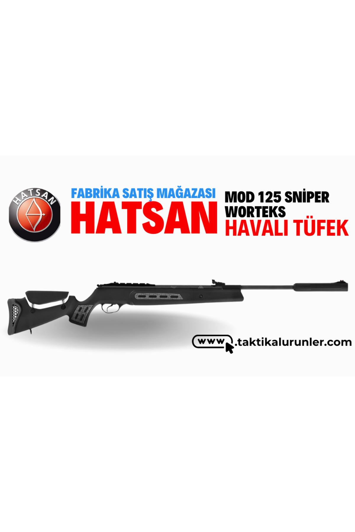 Hatsan Mod 125 Sniper Worteks Havalı Tüfek - Fiyatı, Yorumları