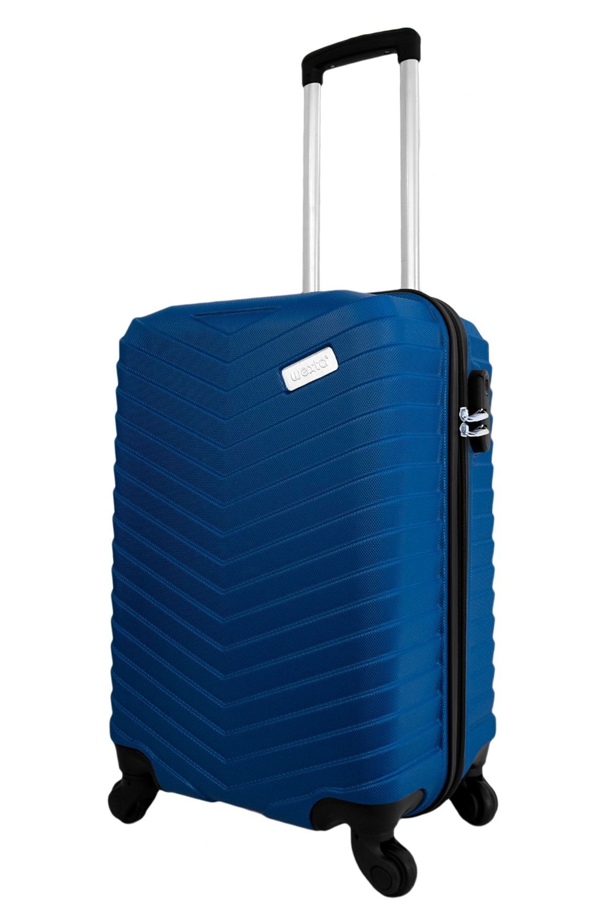 Wexta Wx-1001 Çivit Mavi Kabin ( Küçük ) Boy Valiz