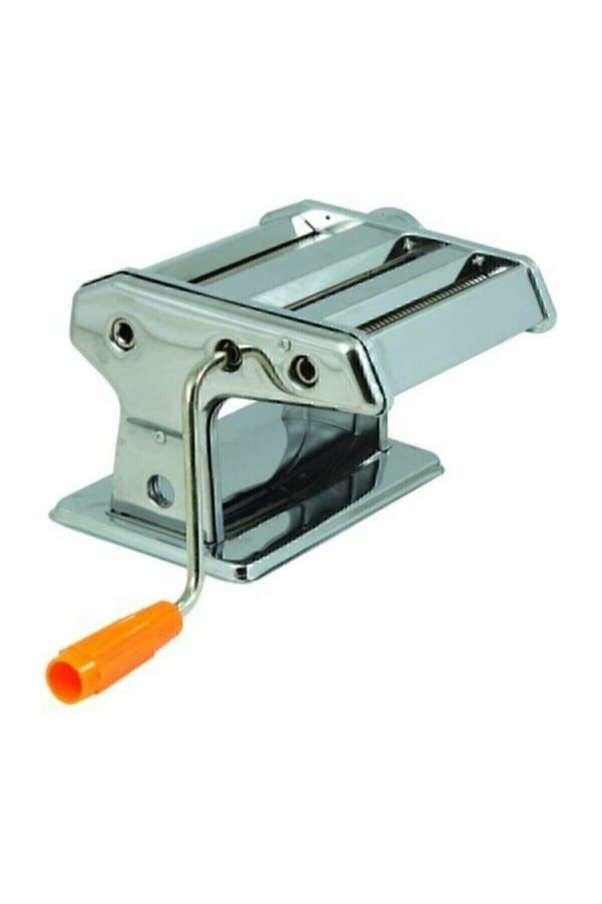 Paslanmaz Erişte Makarna Yapma Kesme Makinesi Hamur Lazanya Spagetti Raviolli Makinesi 150 Mm