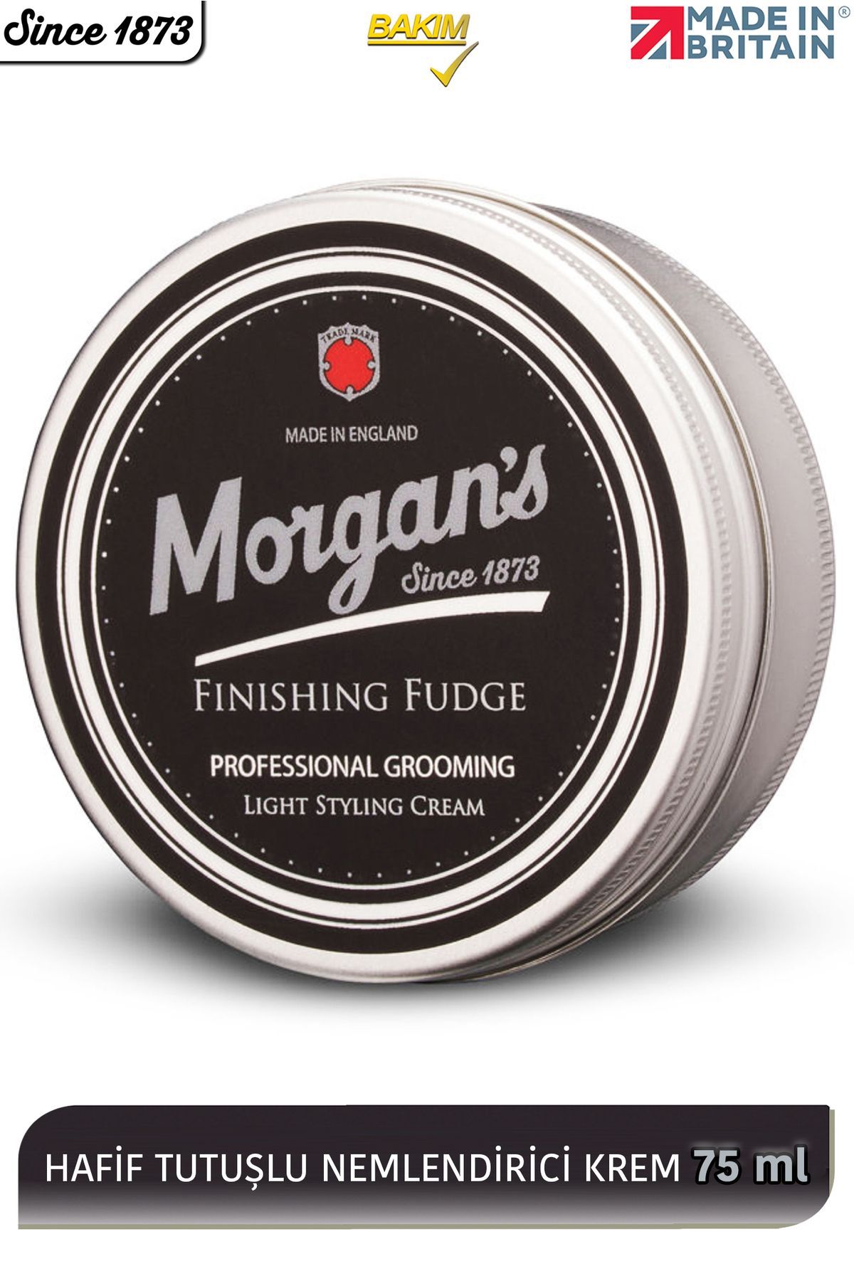 Morgan's Finishing Fudge - کرم حالت دهنده لایت هلد برای همه موها 75 میلی لیتر Morgan's Pomade