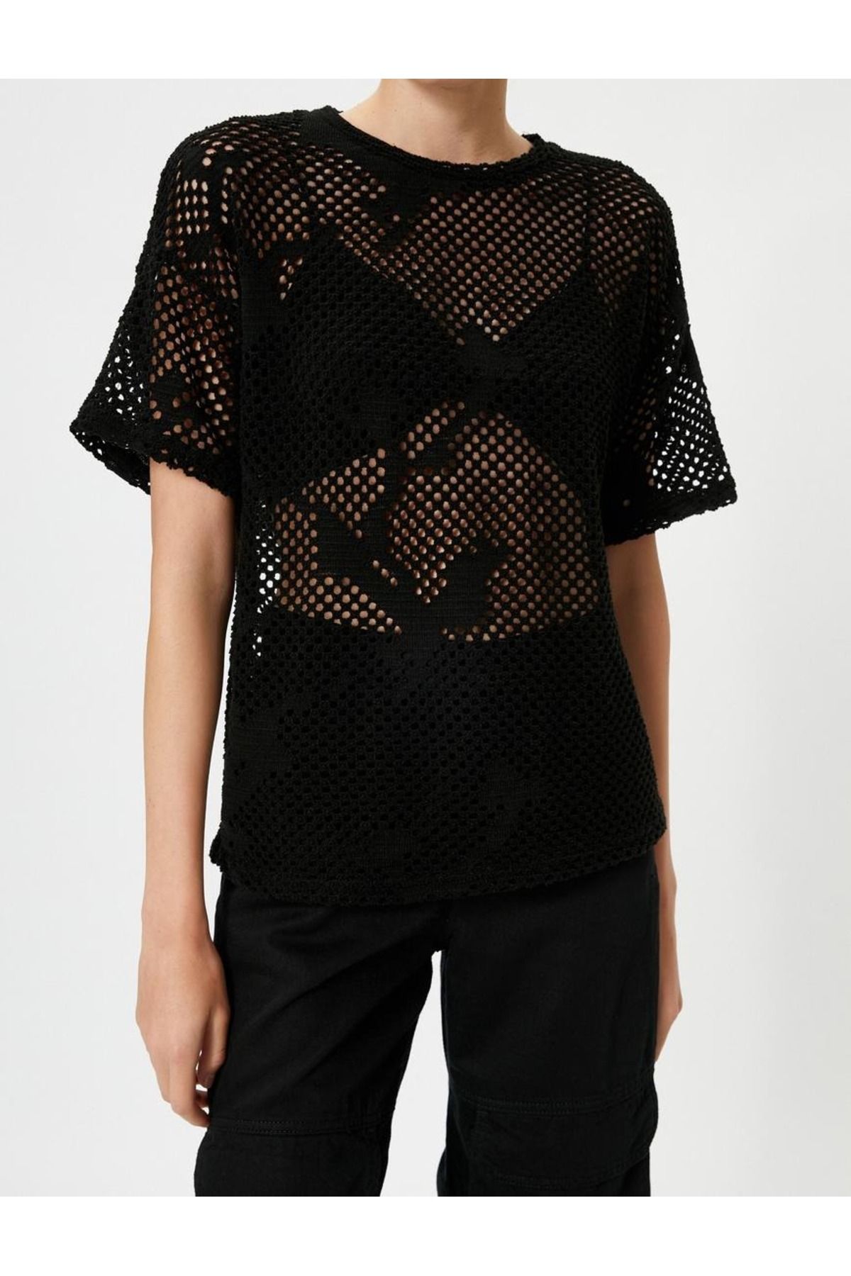 سویشرت زنانه صورتی کوتونKoton | SS0000000037244 اورجینال - تصویر 5