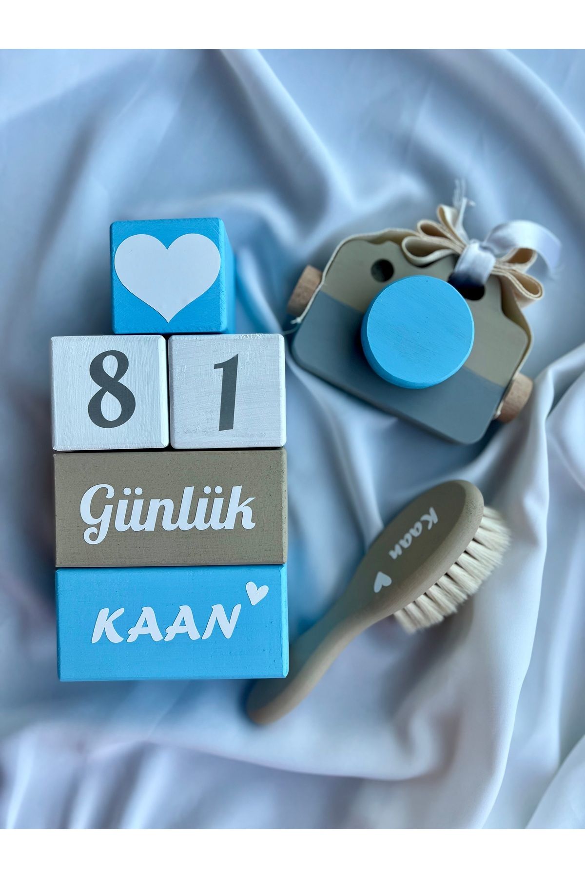Renkli bebek çocuk odası cekım dekor ahşap