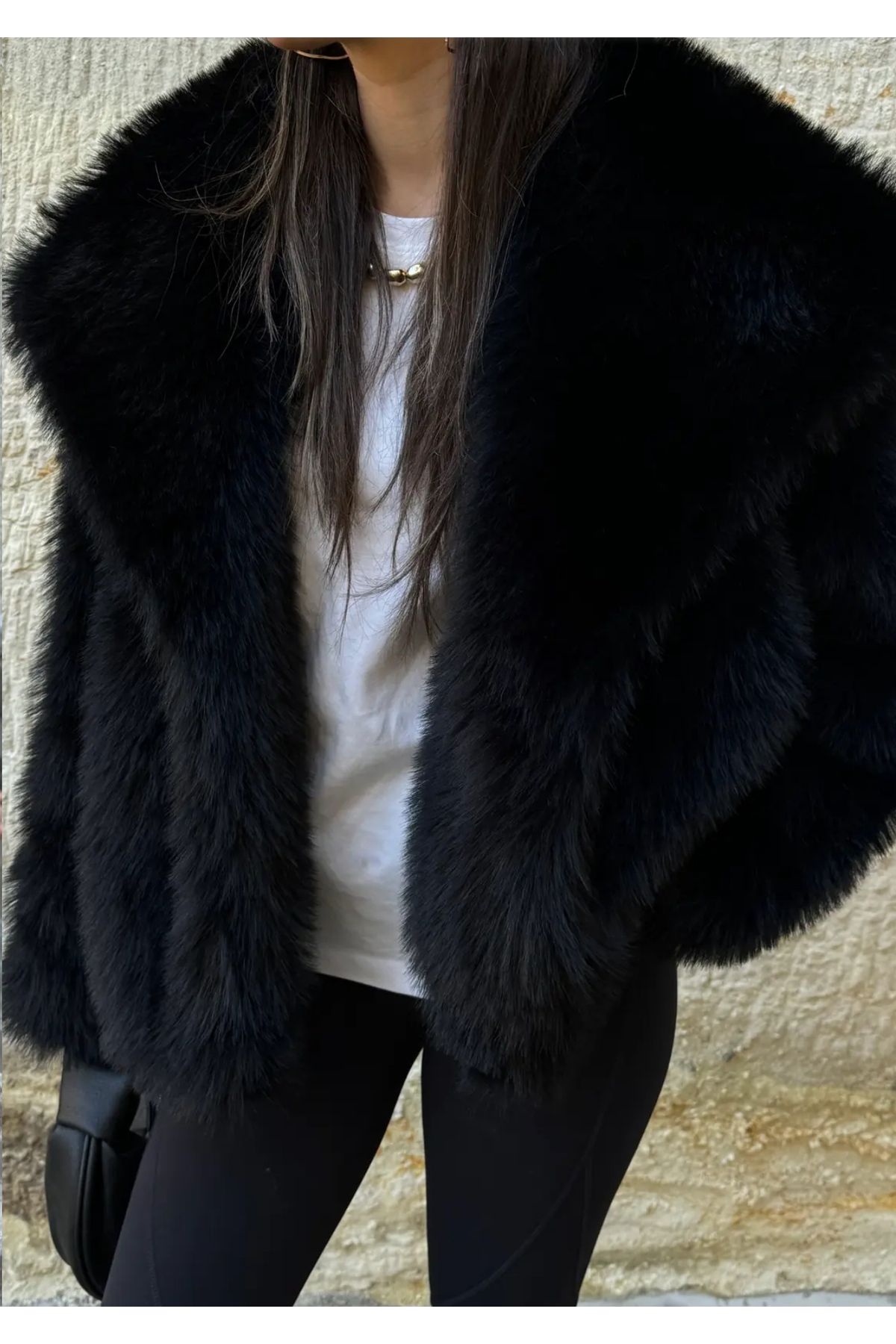 Bak'ap  İthal Premium Astarlı Kürk Mont - Görsel 3