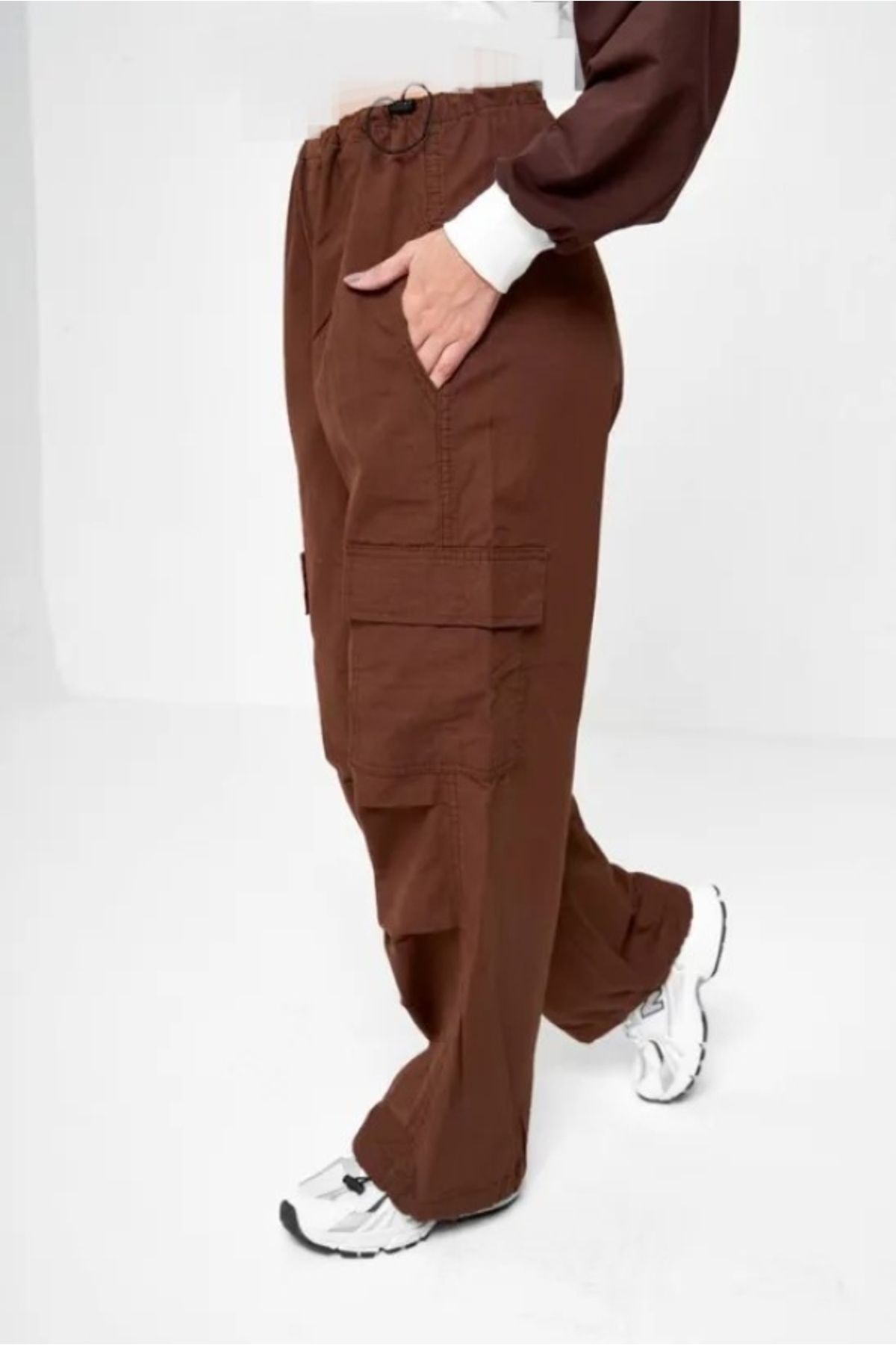 شلوار مردانه قهوه ای BİLBEC JEANS | TYCES4SVXN170043416968494 اورجینال - تصویر 5