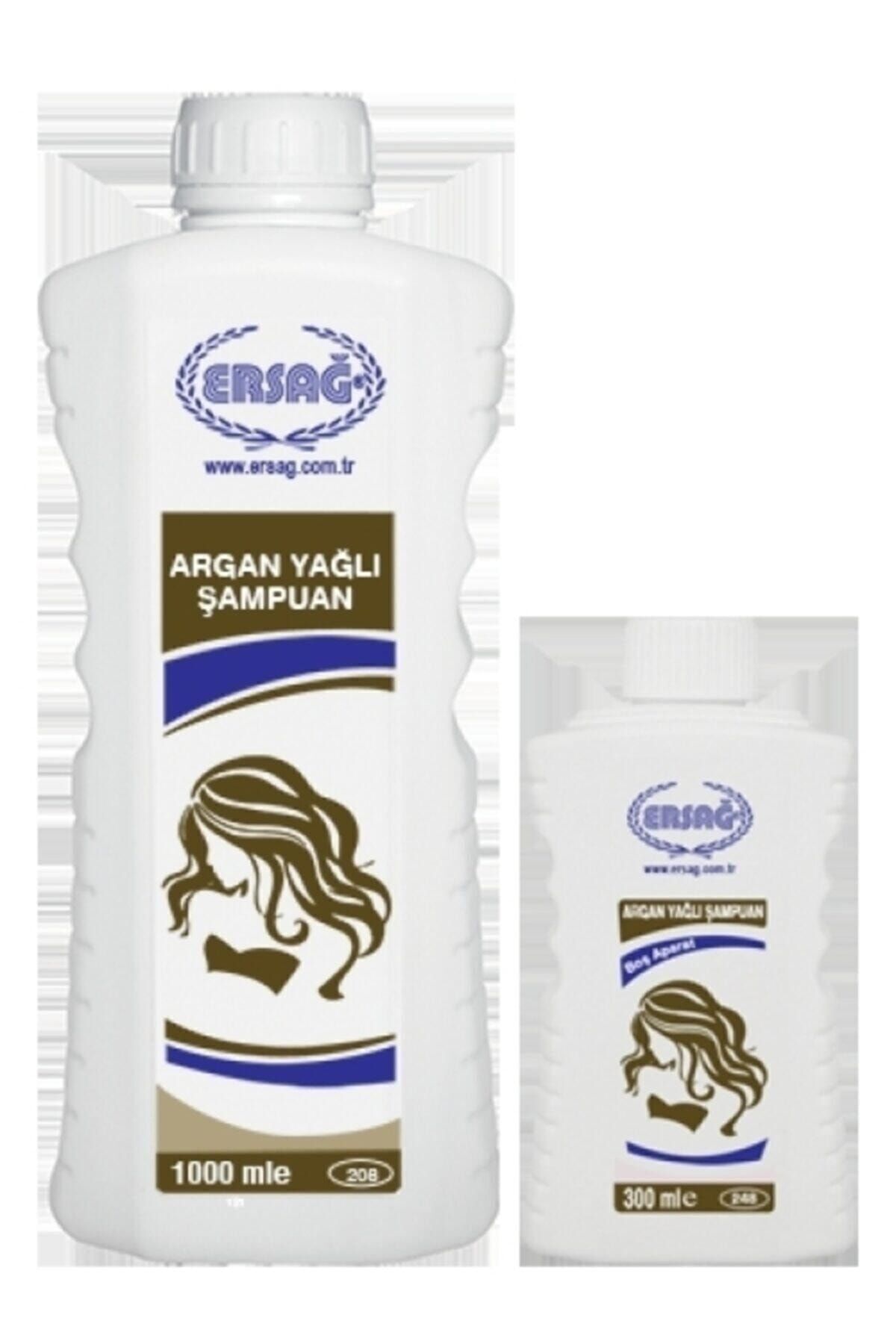 شامپو روغن آرگان با آپارات 1000 میلی لیتر Ersağ