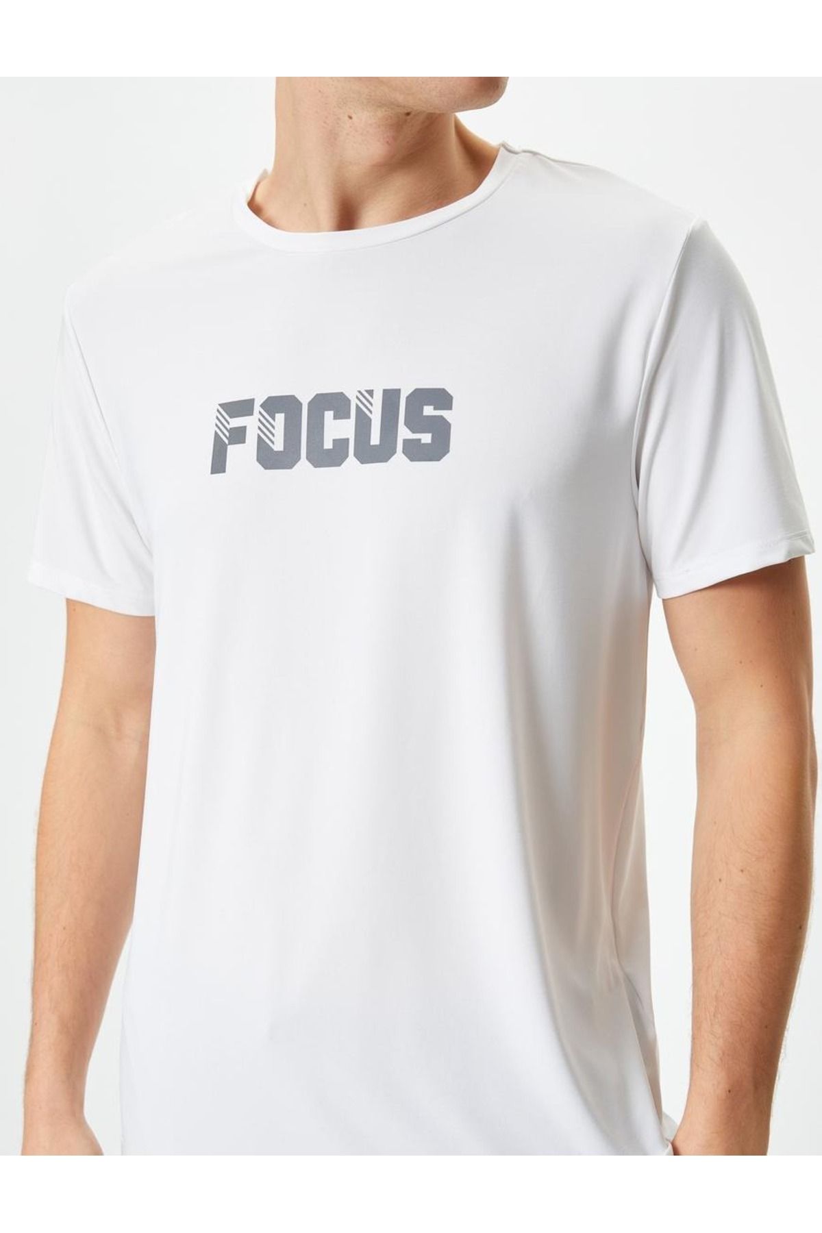 تیشرت مردانه سفید کوتون | SS0000000035755 اورجینال - تصویر 5