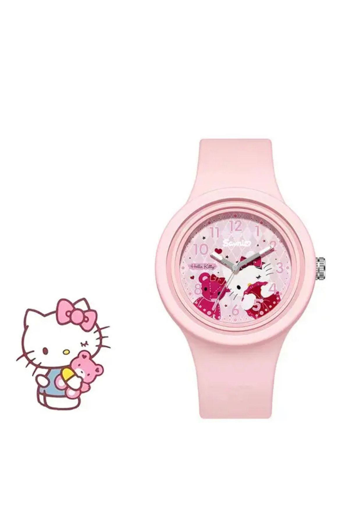 synshop Sanrio Hello Kitty Cinnamorol Kuromi Su Geçirmez Kol Saat