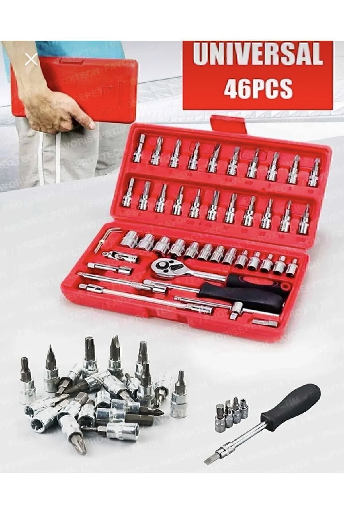 SB GLOBAL KOPYA - 58 Parça 46mini Lokma Takımı Otomatik Cırcırlı 1