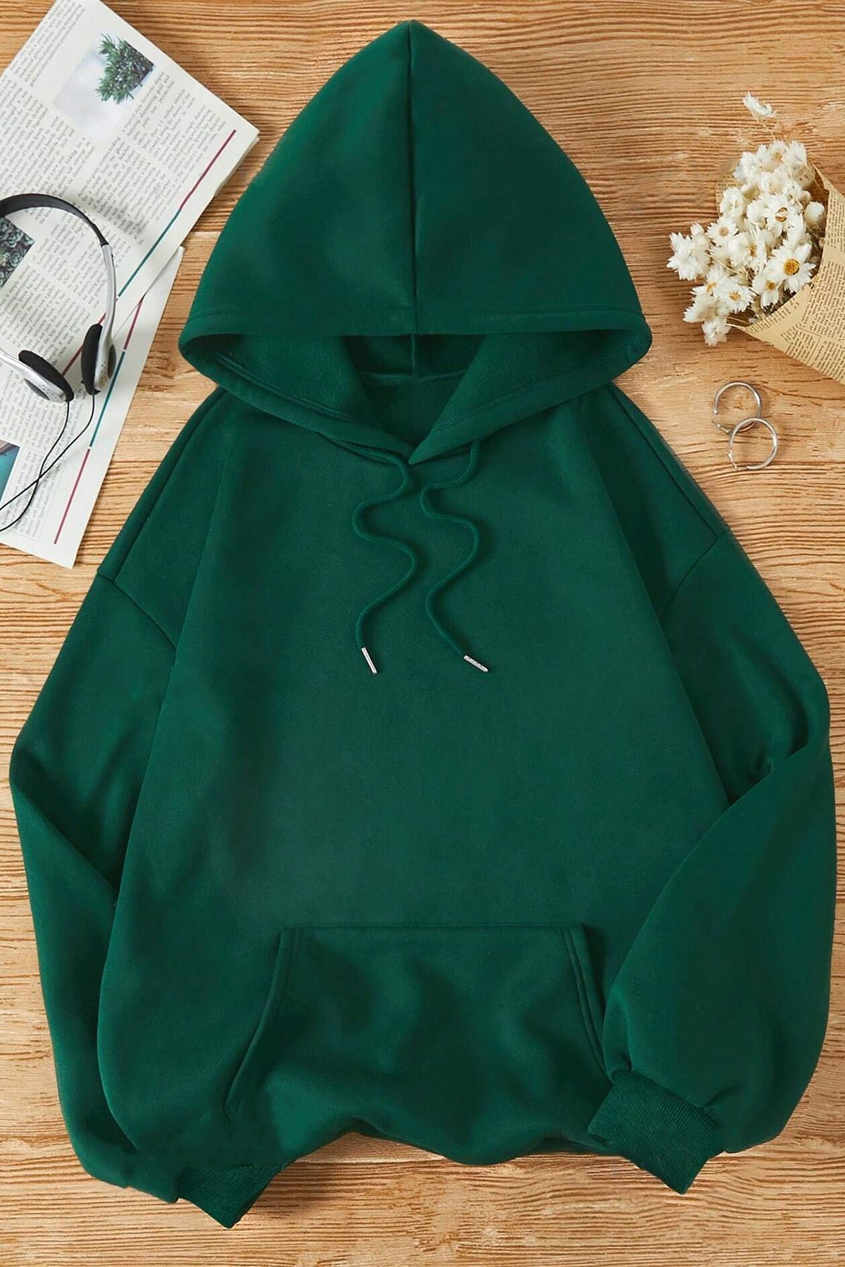 uyguntarz Bluza Unisex Oversize Wygodna W Dopasowaniu Unisex - L