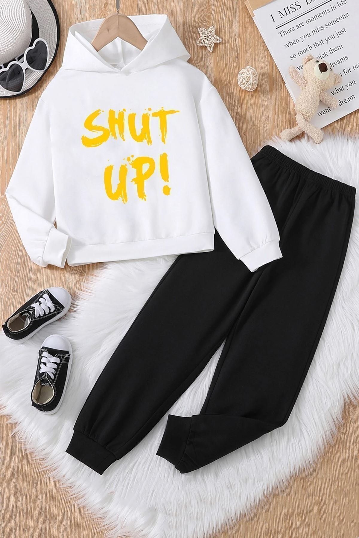uyguntarz Set De Trening Pentru Copii Shut Up Unisex - 11–12 years