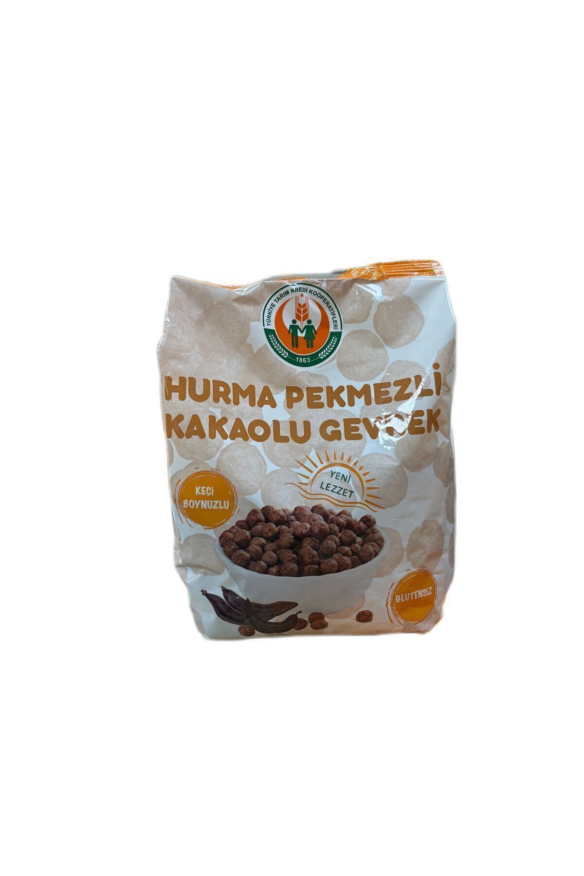 Türkiye Tarım Kredi Kooperatifleri Tarım Kredi Koperatifleri Hurma Pekmezli Kakaolu Gevrek Glütensiz 310gr