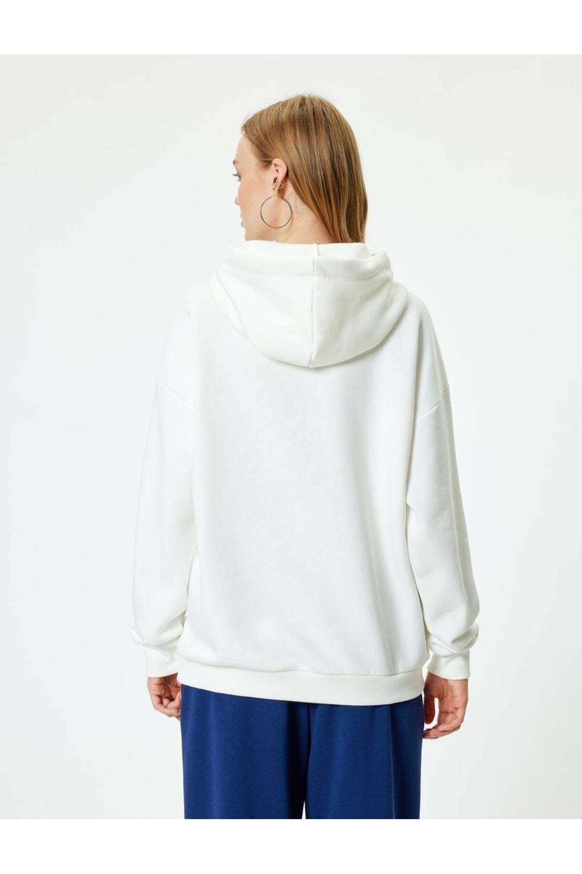 سویشرت زنانه اکرو کوتونKoton | SS0000000039900 اورجینال - تصویر 4