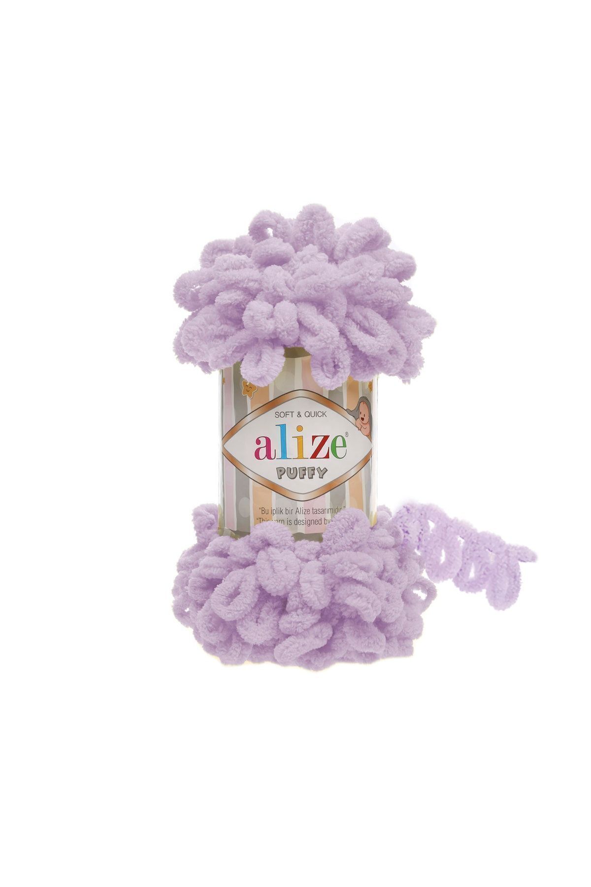 ( 5 Pcs )  27 Light Lilac Hand Knitting Yarns Snoozies Blanket Rope Scarf Cardigan Mop Yarn