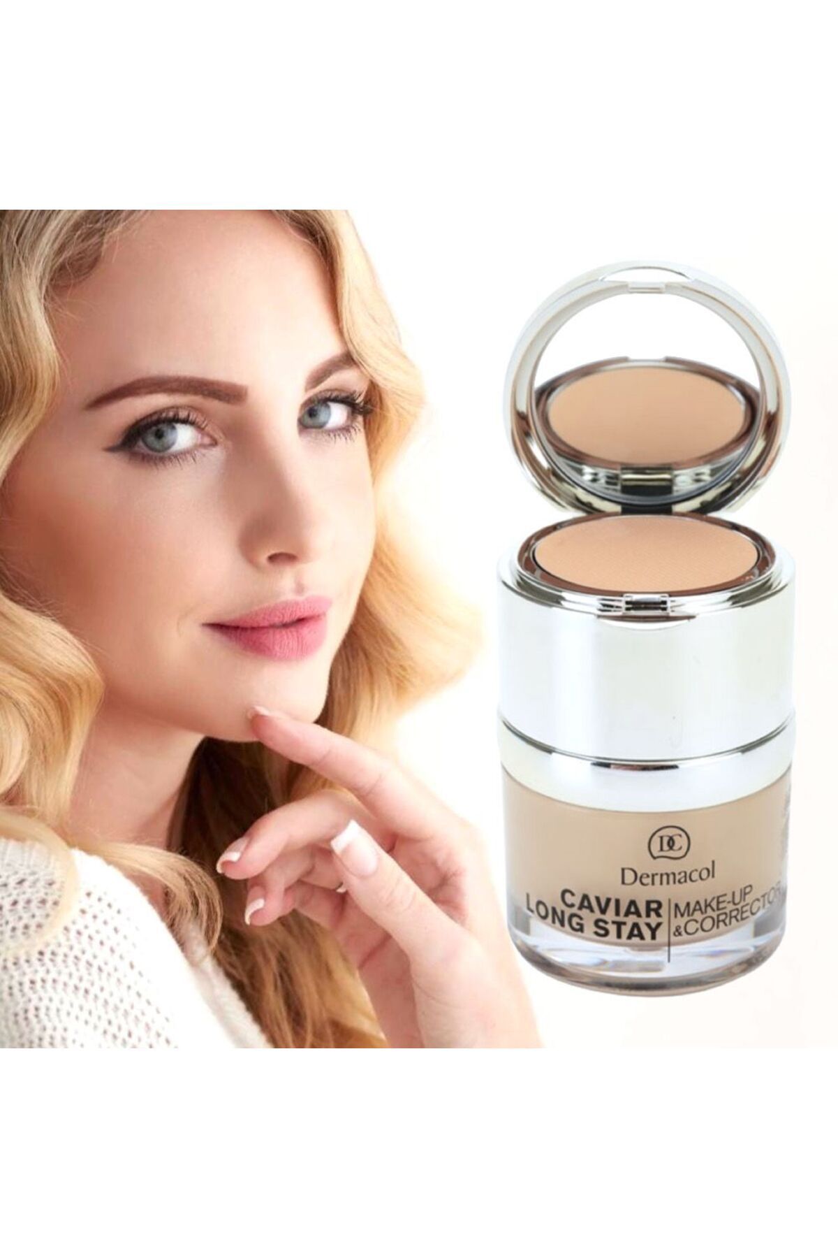 Dermacol-Caviar Long Stay Make-Up Corrector - Caviar Extract, Long Stay Foundation (1 Pale) 1