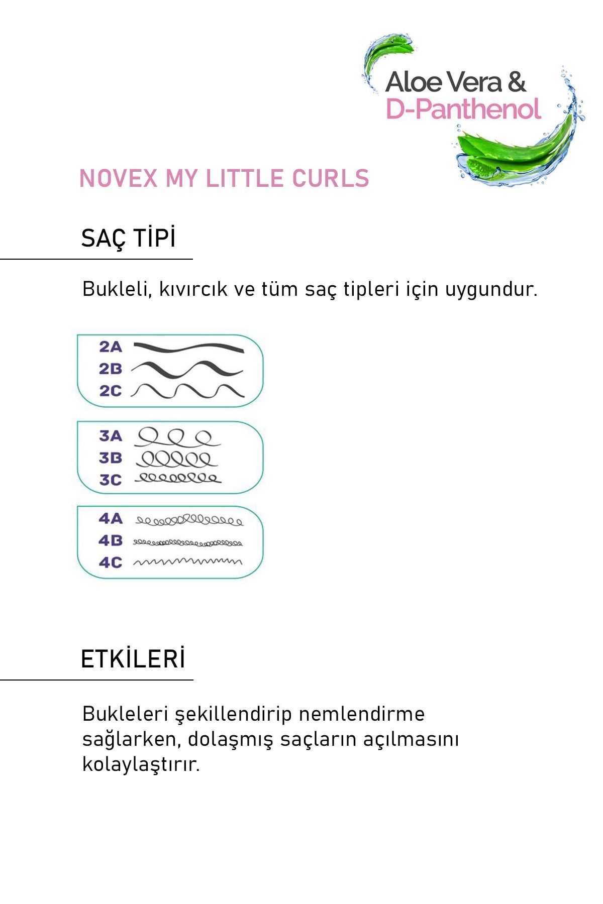 NOVEX-My Little Curls - 300ml Curl Defining Conditioner for Children 2