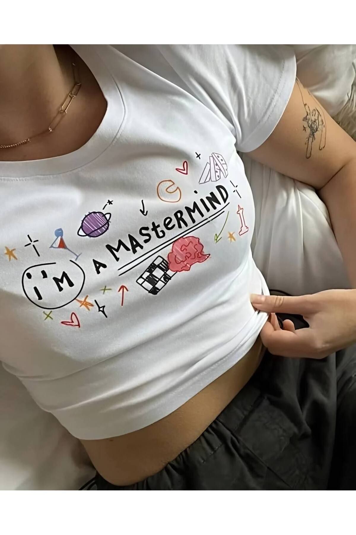 OCEAN BLUE-Mastermind Crop Top 1