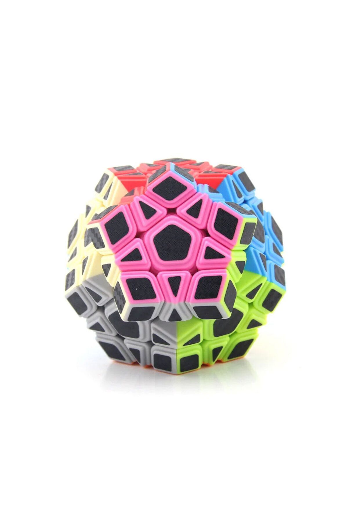 hediyecik-Moyu Meilong Megaminx Carbon Fiber Intelligence Cube Intelligence Cube Cube Speed Cube 2