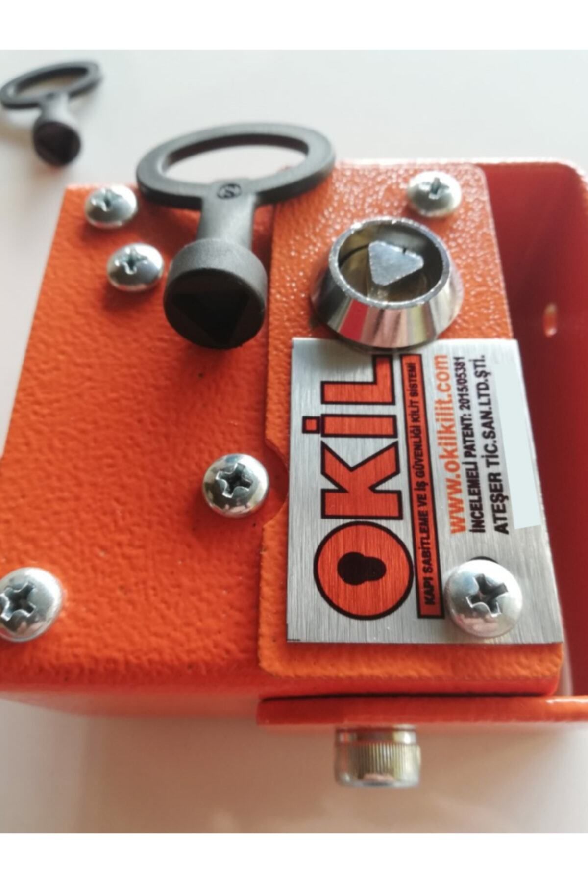 Zen Okil Güvenli Kapı Kilidi Için Yedek Anahtar