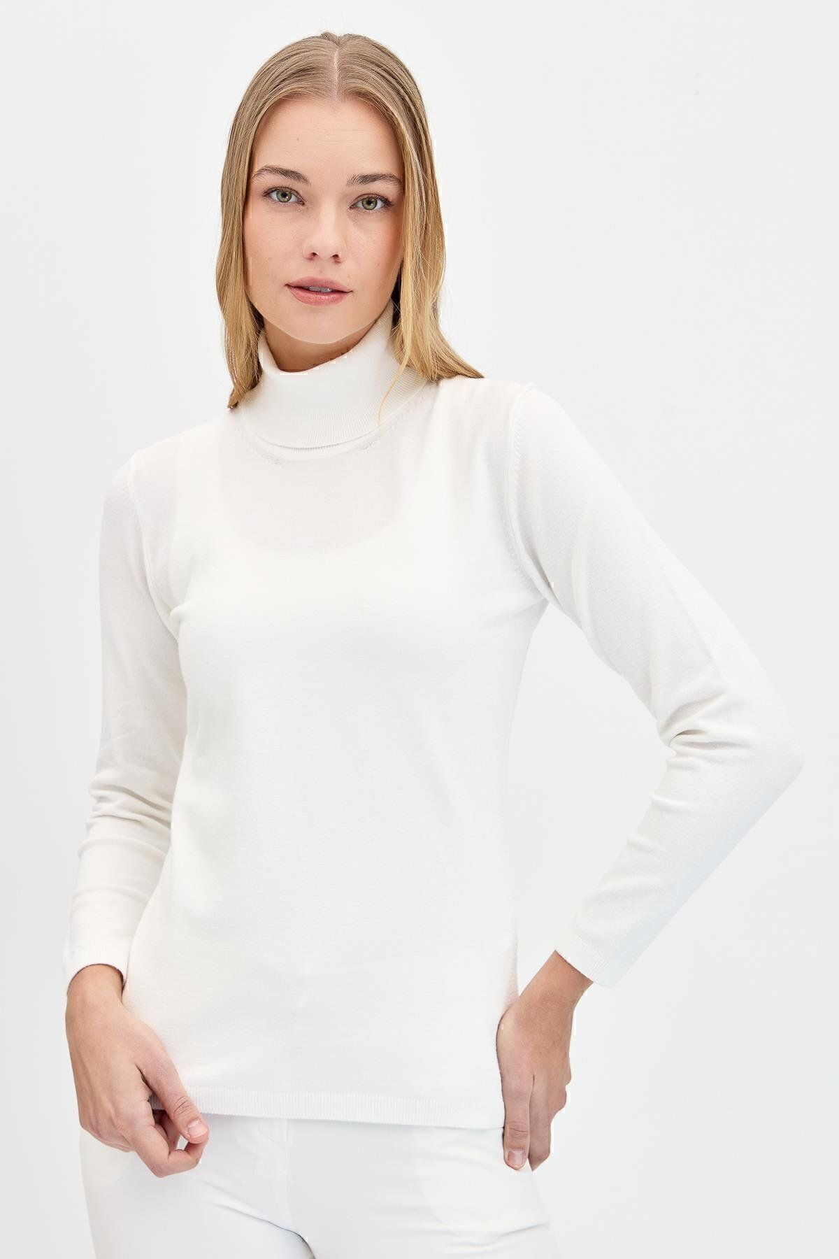 Desen Triko Bluză De Pescuit De Bază Cu Mânecă Lungă Din Lycra Pentru Damă, Os Femeie - M