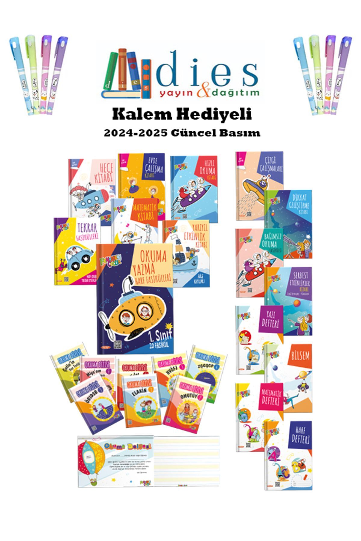 Fenomen Çocuk 1. Sınıf OKUMA YAZMA SETI (2024-2025) - 1
