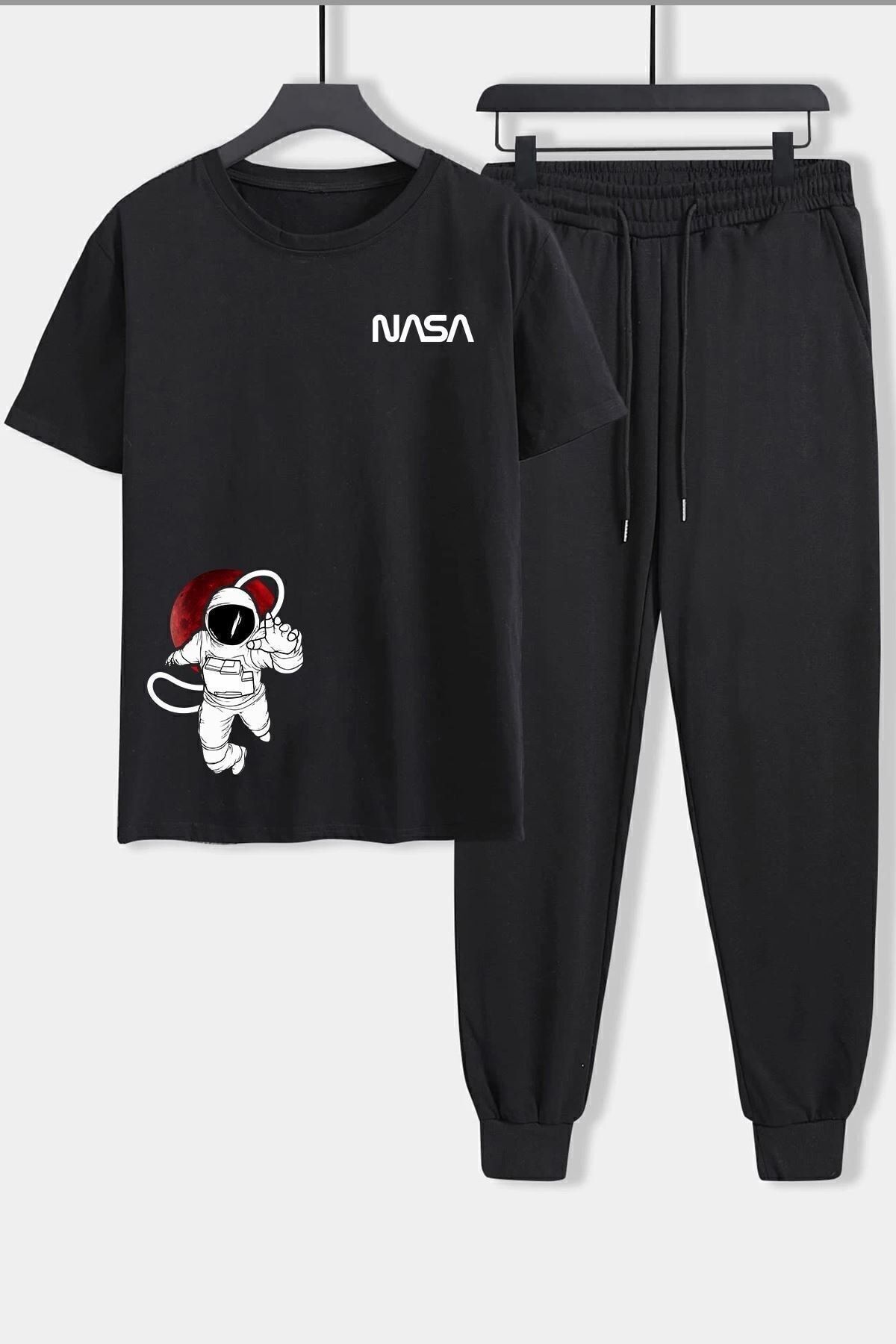 شلوار گرمکن  TSH-SIYAH-NASA-ESH-DUZ