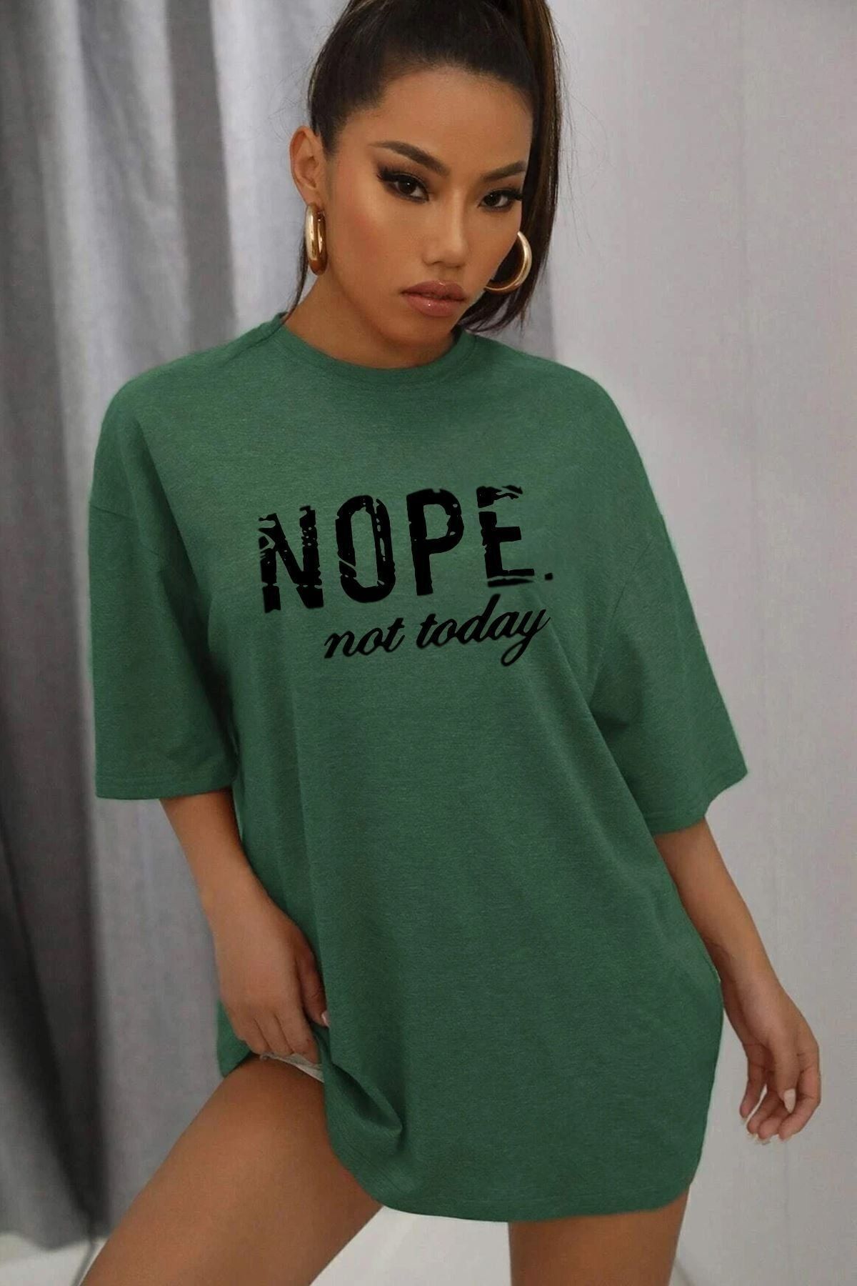 uyguntarz Koszulka Z Nadrukiem „not Today” Unisex Unisex - 40