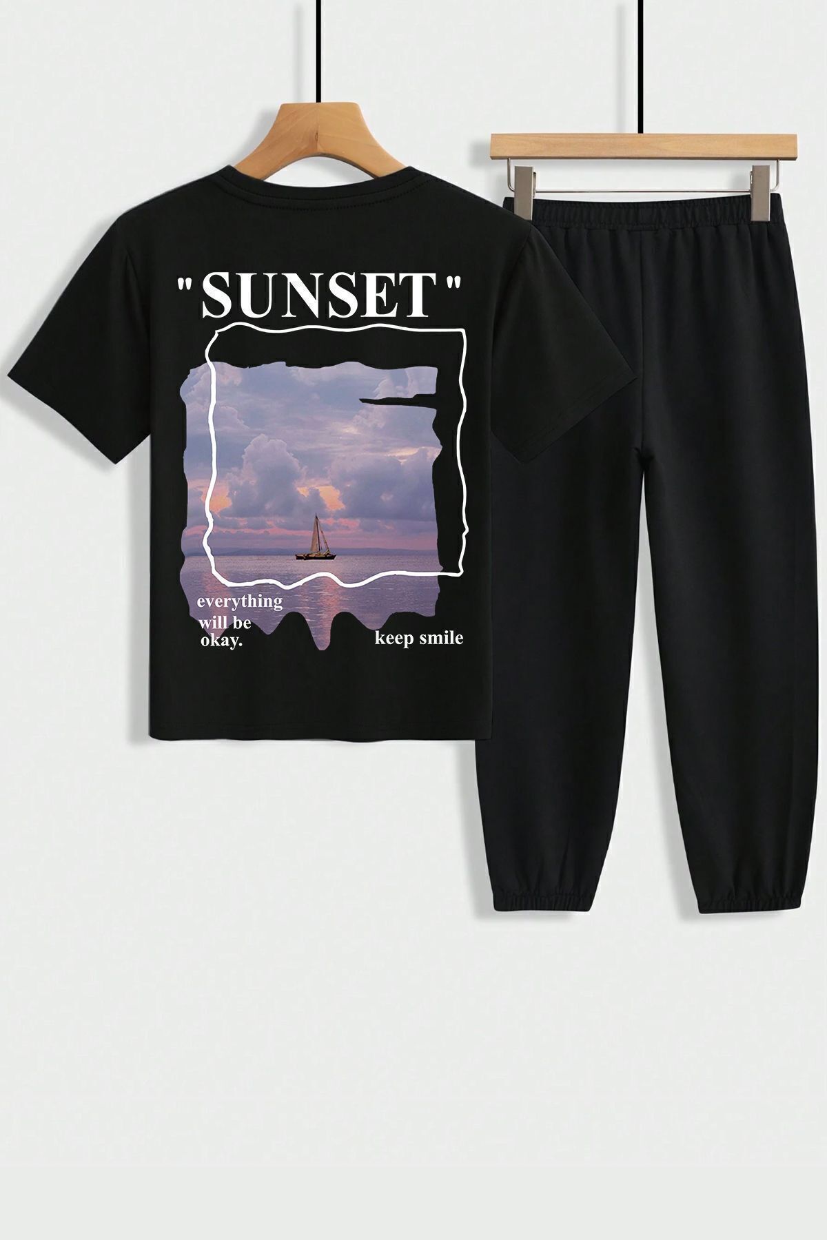 uyguntarz Set De Trening Pentru Copii Sunset Bottom - Top Unisex - 7–8 years