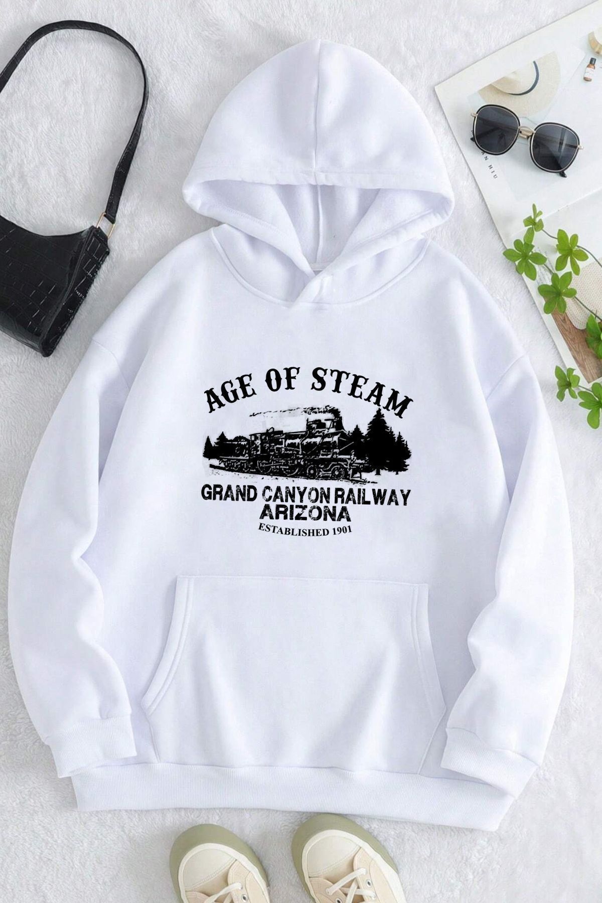 uyguntarz Bluza Z Nadrukiem Age Of Steam Unisex - S/M
