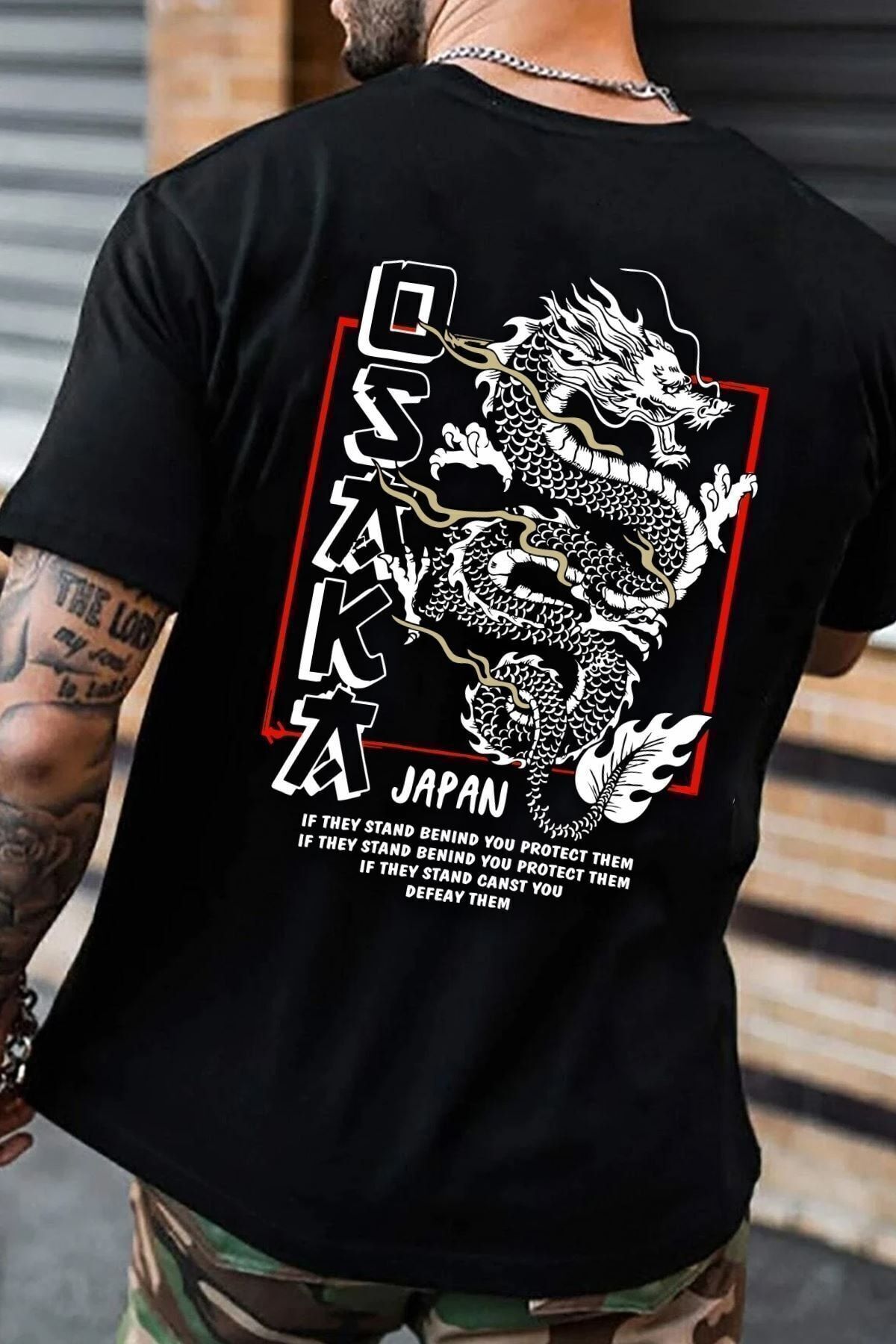 uyguntarz T-shirt Unisex Z Nadrukiem Osaki Unisex - 40