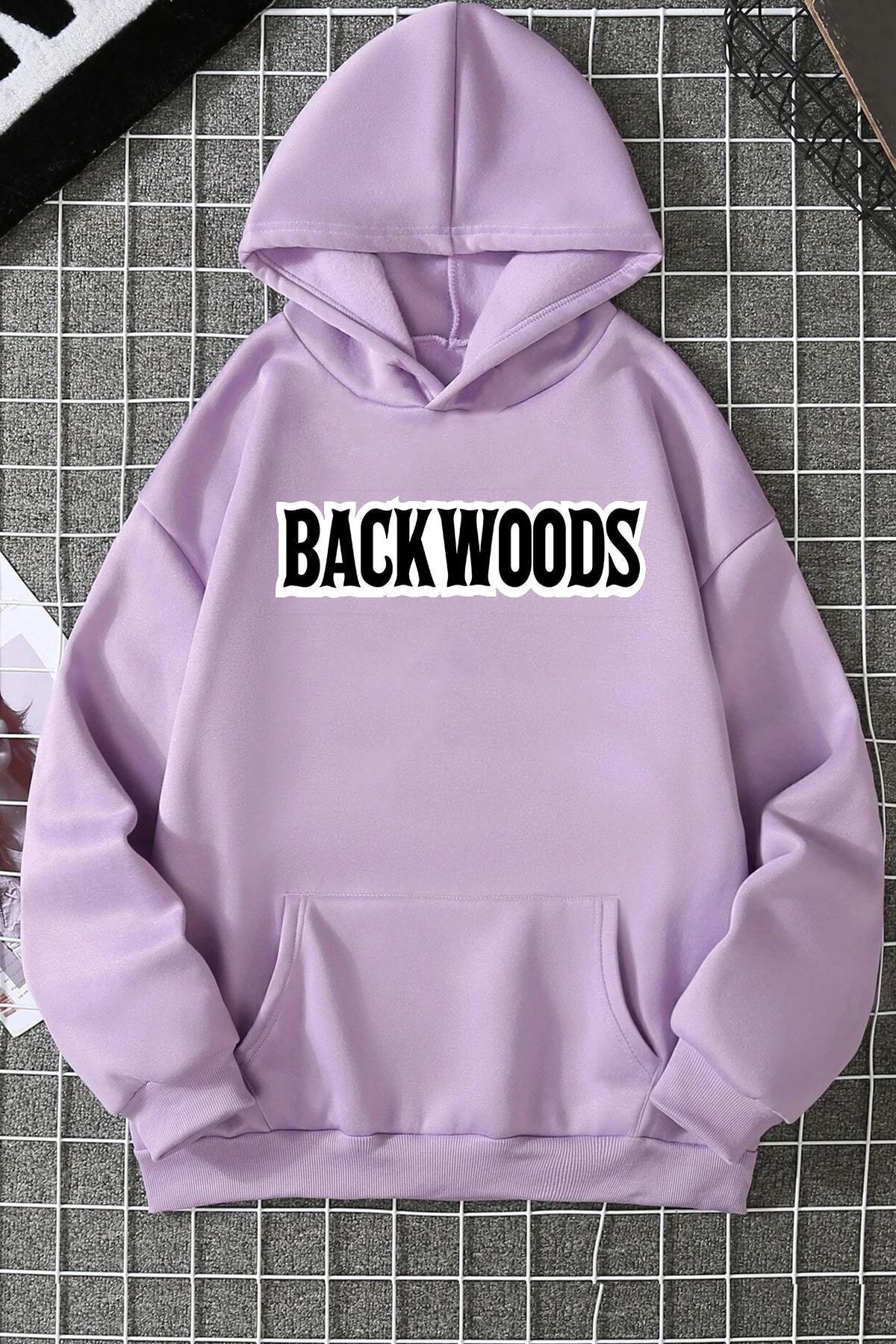 uyguntarz Hanorac Unisex Cu Imprimeu Backwoods Unisex - S/M