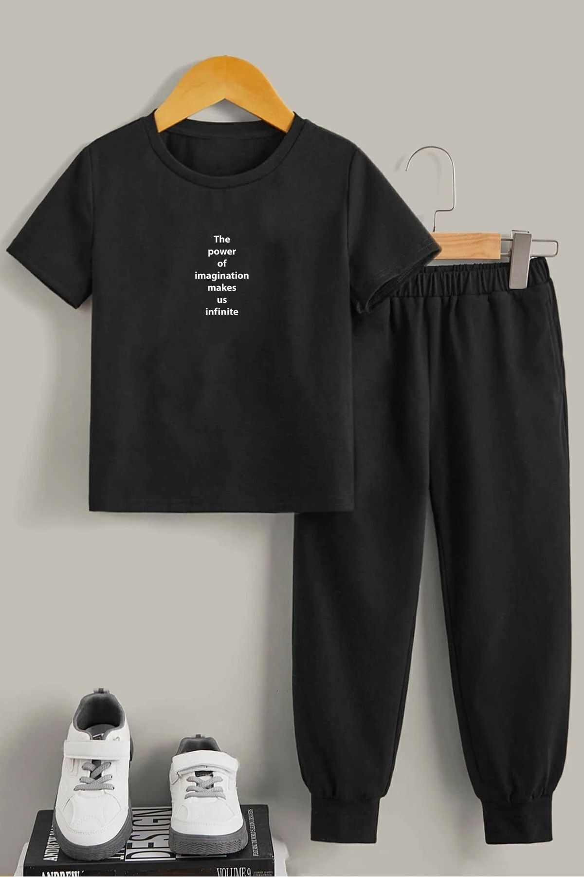 uyguntarz Dziecięcy Zestaw Dresowy The Power Of Bottom Unisex - 9–10 years