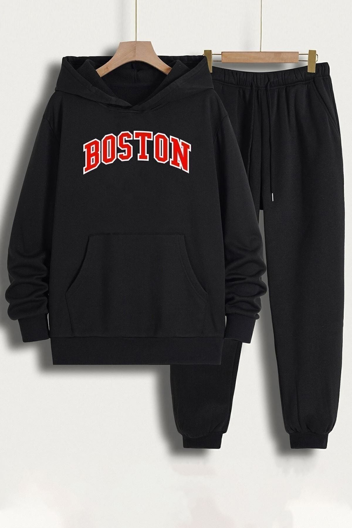 uyguntarz Zestaw Dresów Unisex Z Nadrukiem Boston - 40