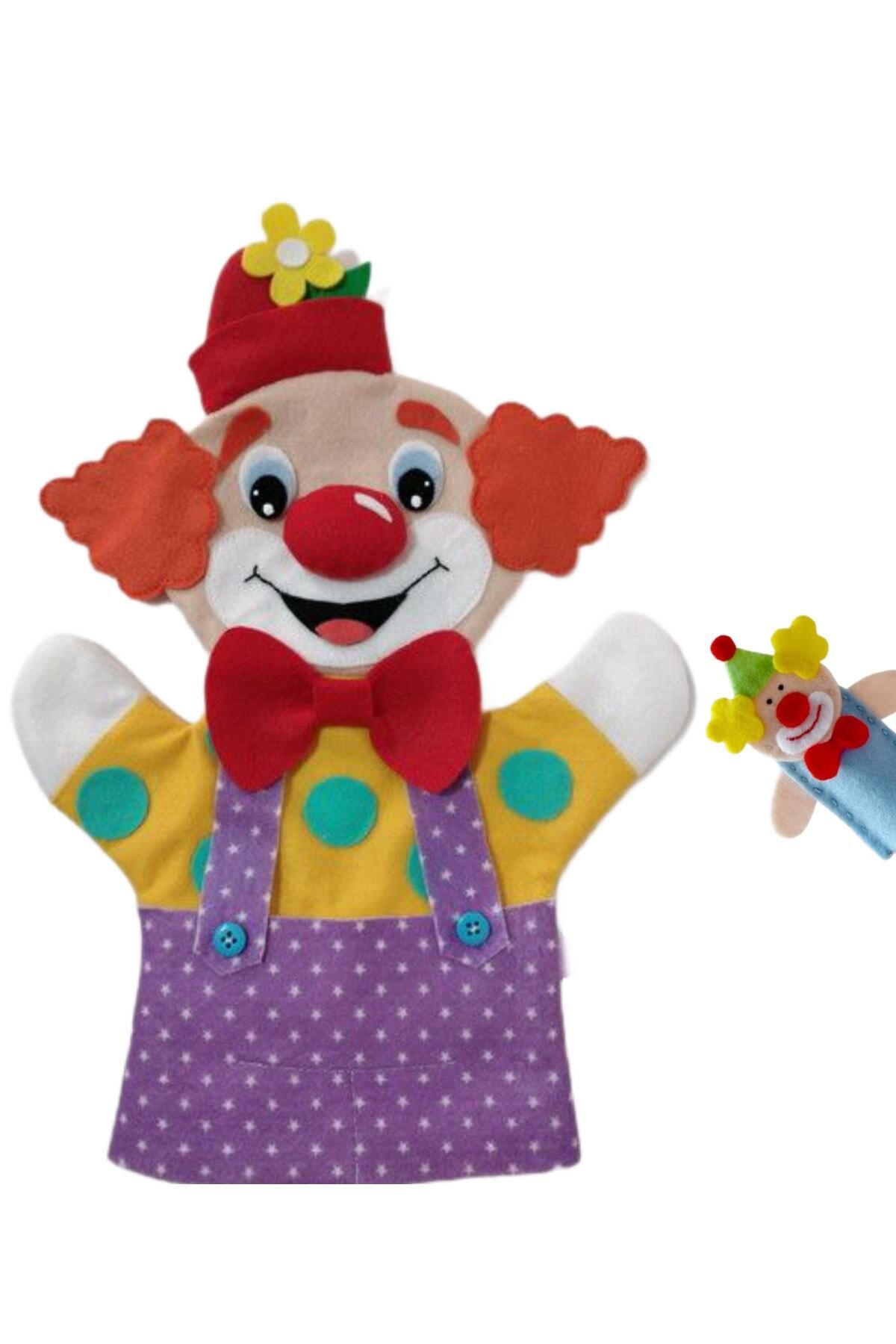 MOTOR BECERİ OYUNCAK Palyaço Kukla Seti